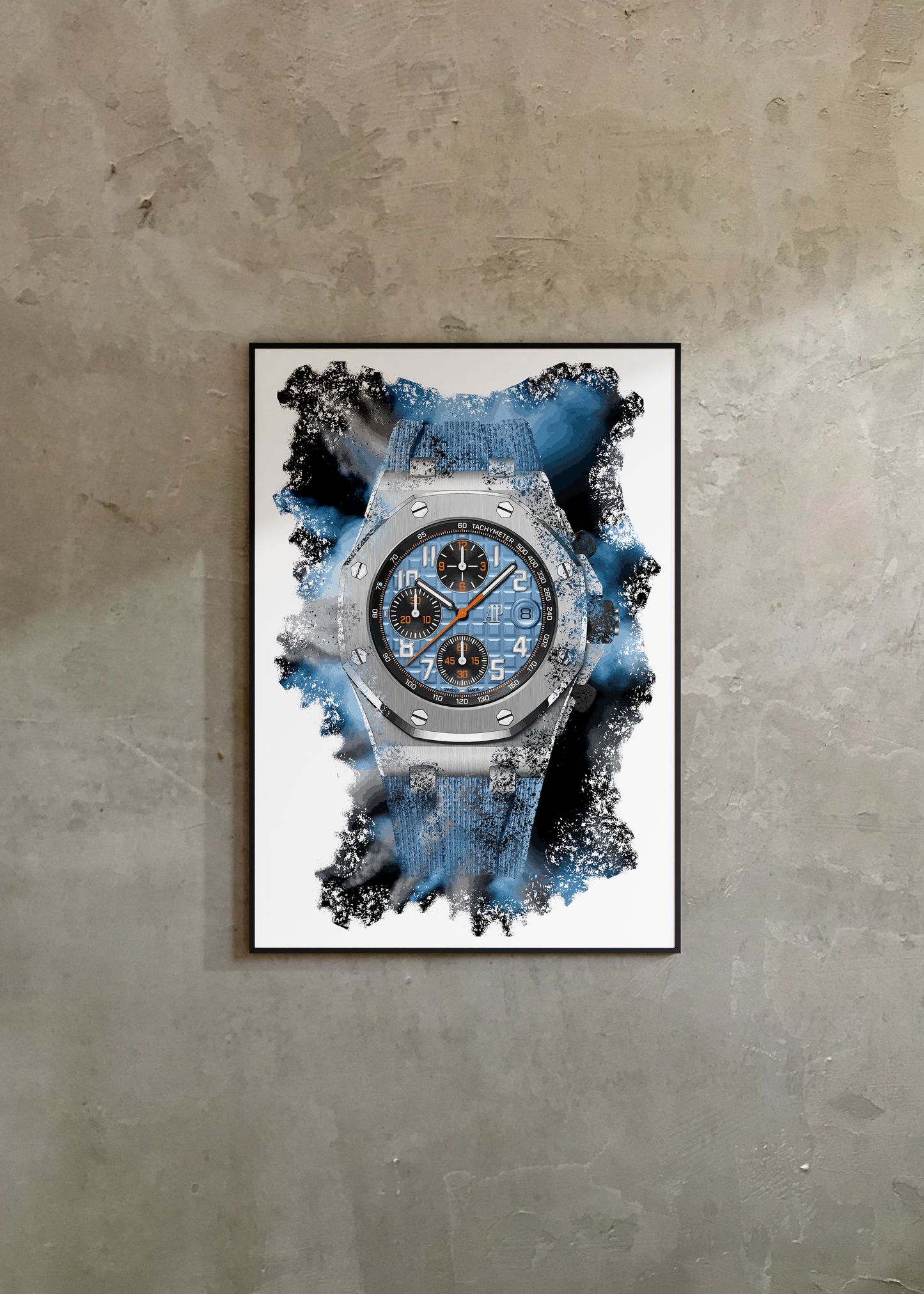 Royal Oak Offshore Selfwinding Chronograph Ref. 26238ST.OO.A340CA.01 Watch Art Print Poster