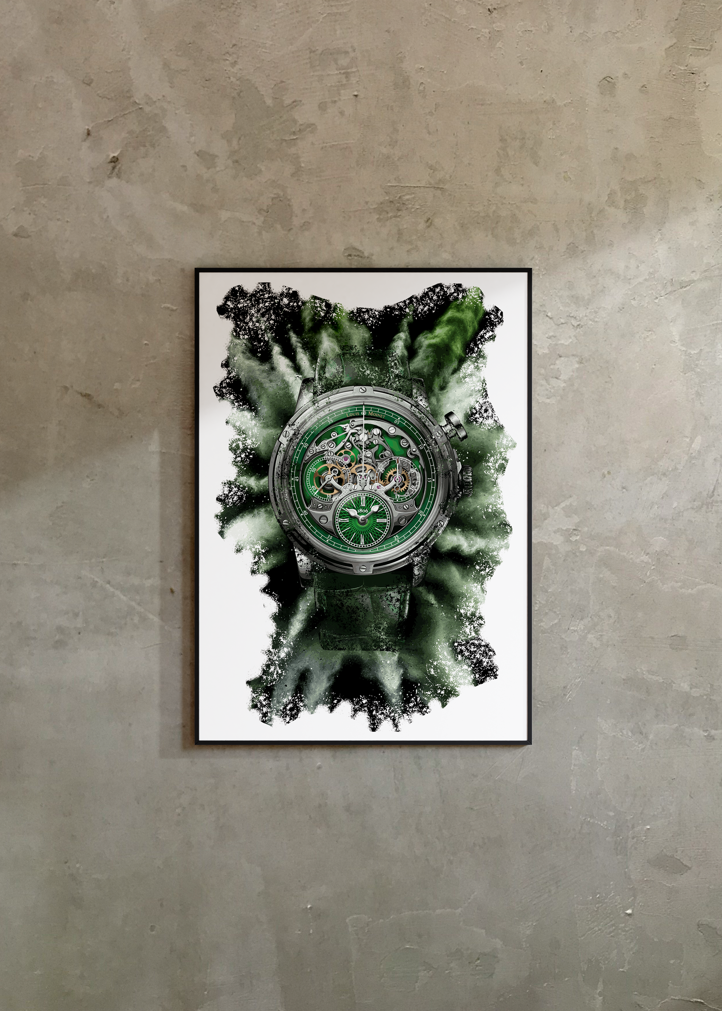 Memoris Superlight Ref. LM-79.20.31 Watch Art Print Poster