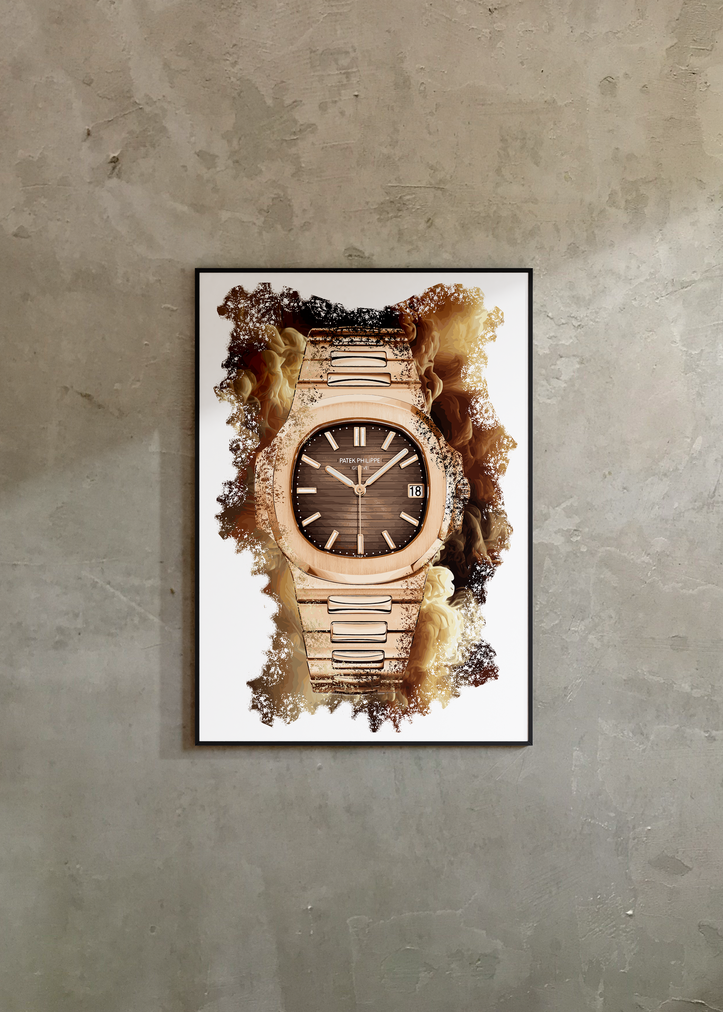 Nautilus Ref. 5711/1R-001 Watch Art Print Poster