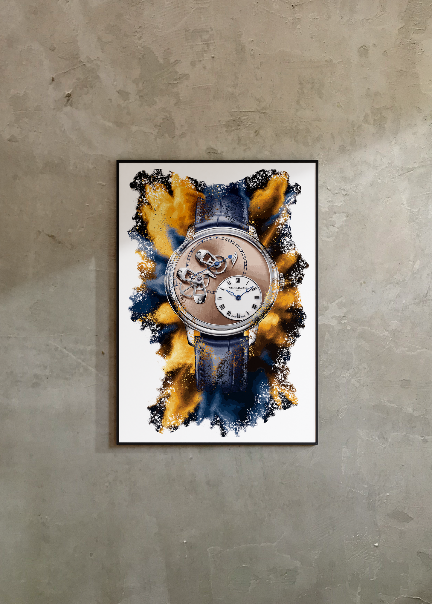 DSTB 42 Platinum Ref. 1ATCX.P01A.C200X Watch Art Print Poster