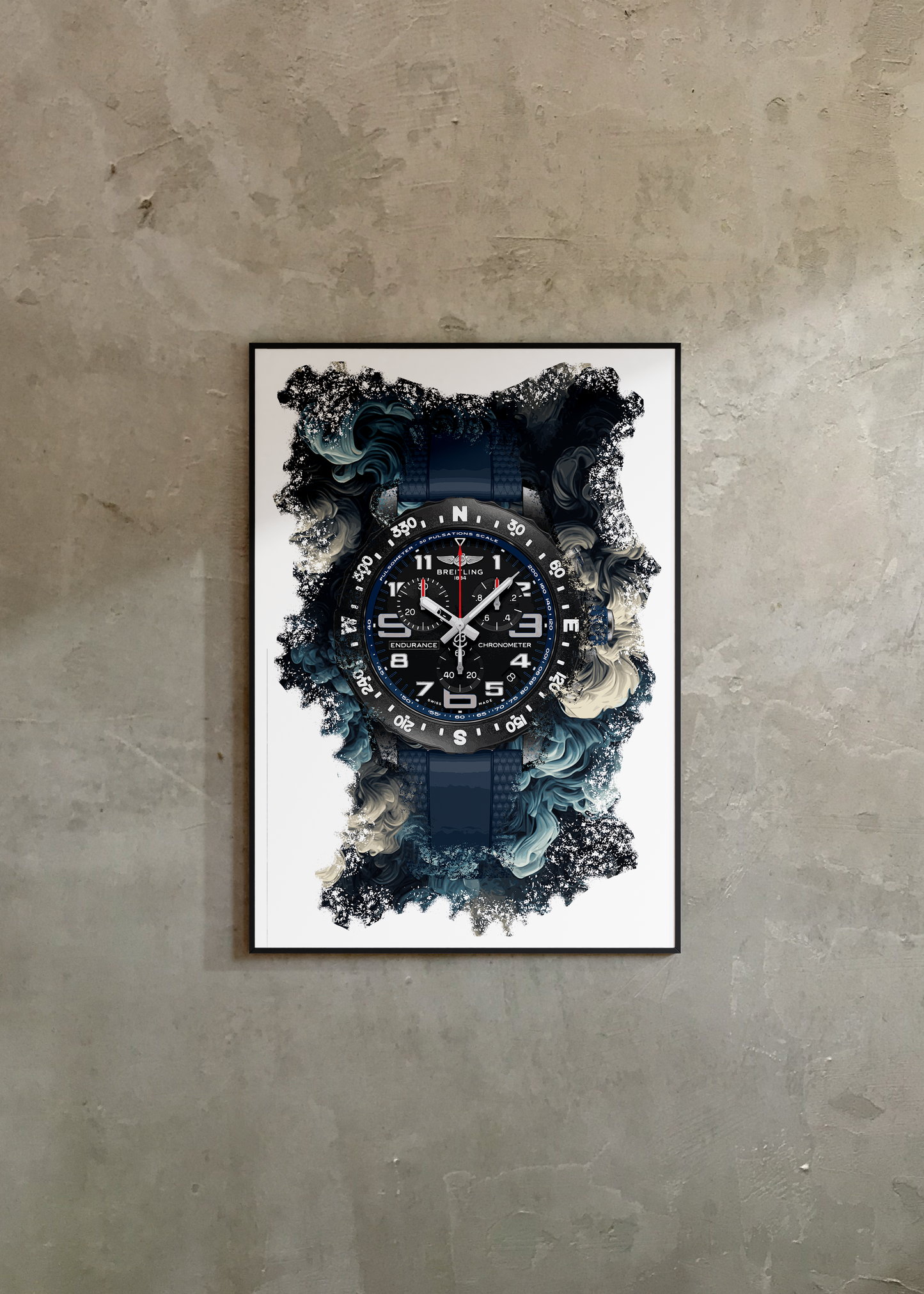 Endurance Pro Ref. X82310D51B1S2 Watch Art Print Poster