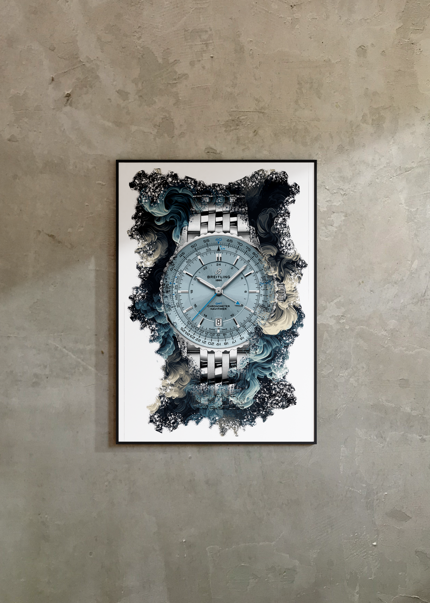 Navitimer Automatic GMT Ref. A32310171C1A1 Watch Art Print Poster