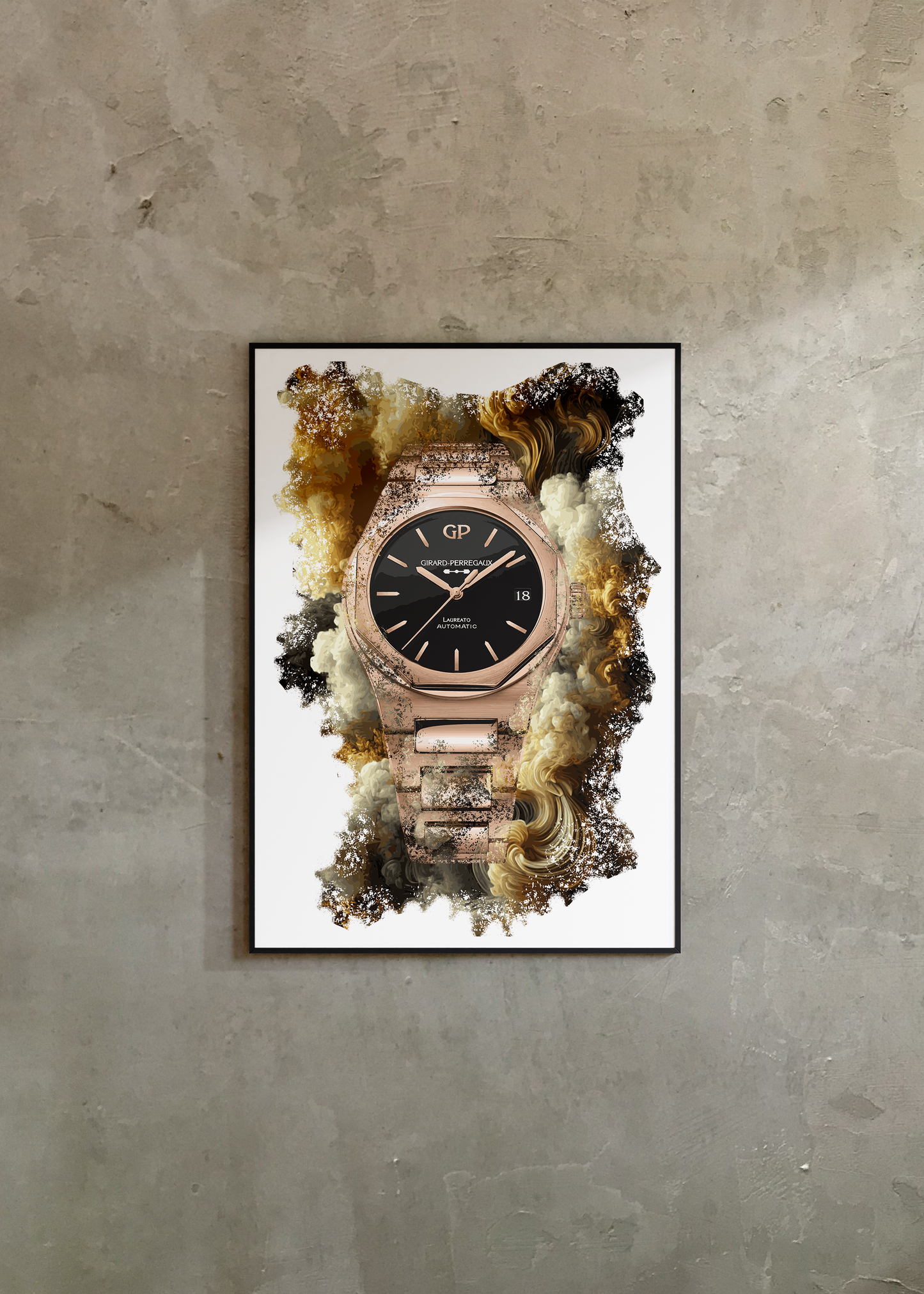 Laureato Ref. 81010-52-3118-1CM Watch Art Print Poster