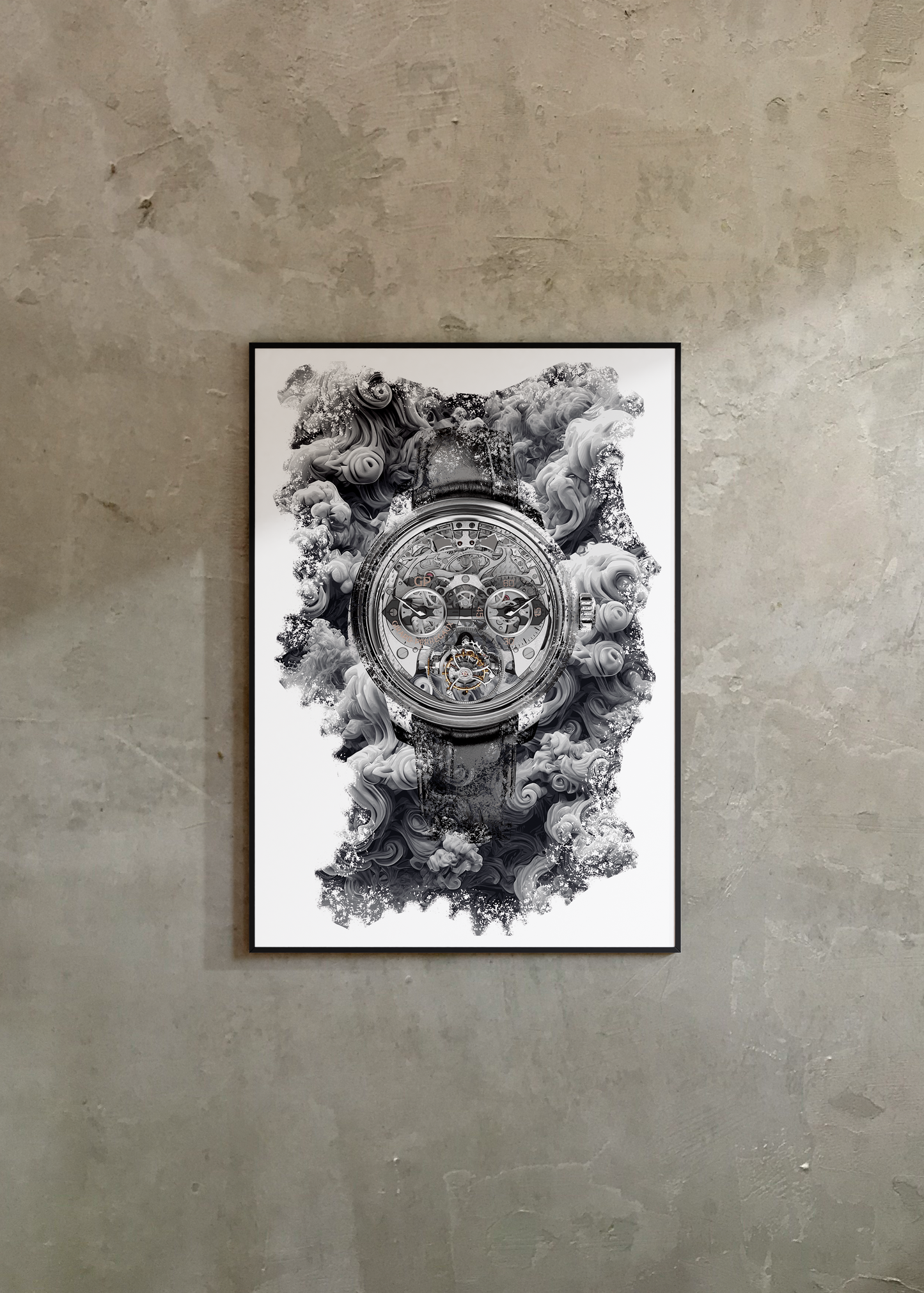 Bridges Minute Repeater Tri-Axial Tourbillon Ref. 99830-21-000-BA6A Watch Art Print Poster