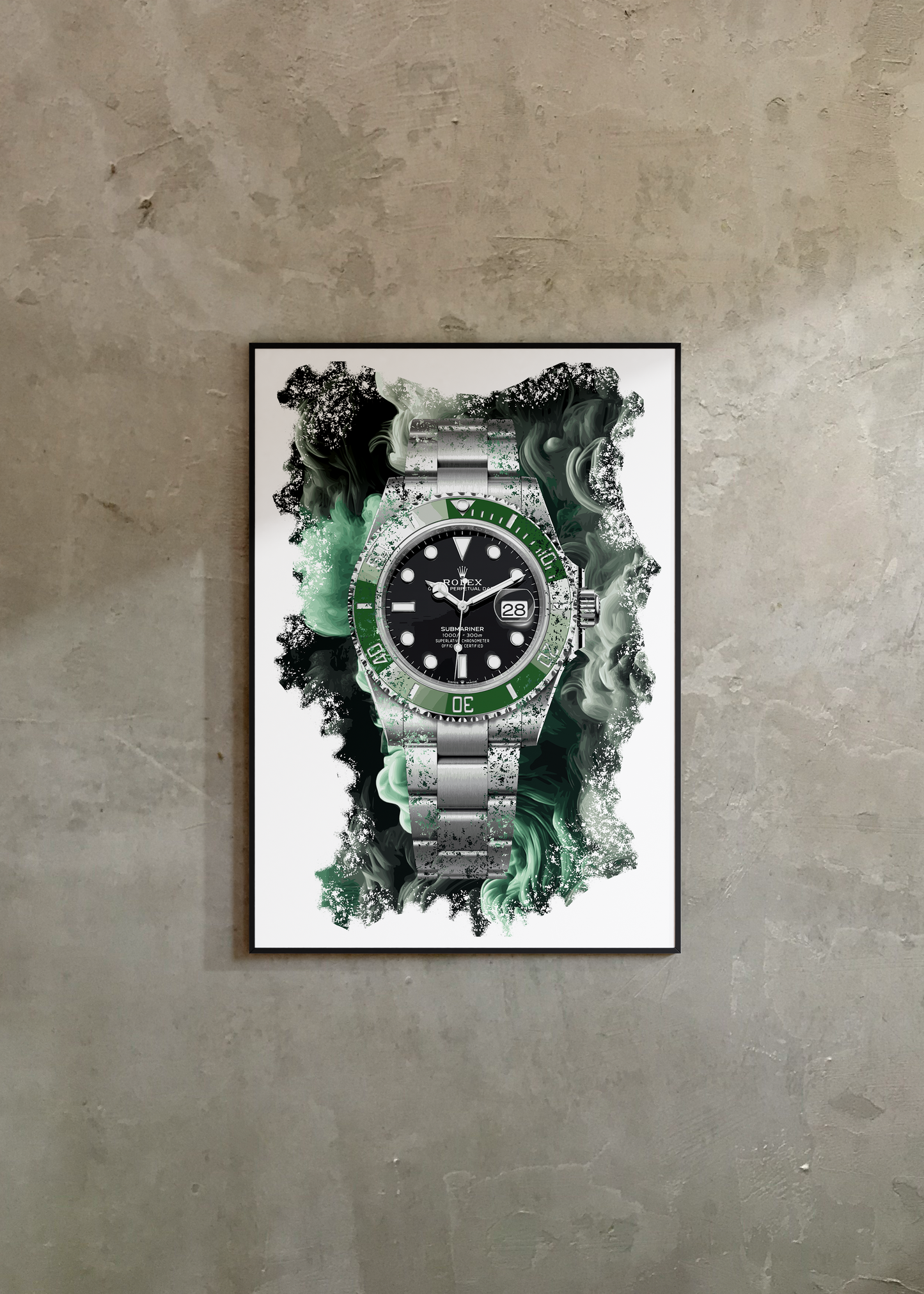 Submariner Ref. 126610LV Watch Art Print Poster
