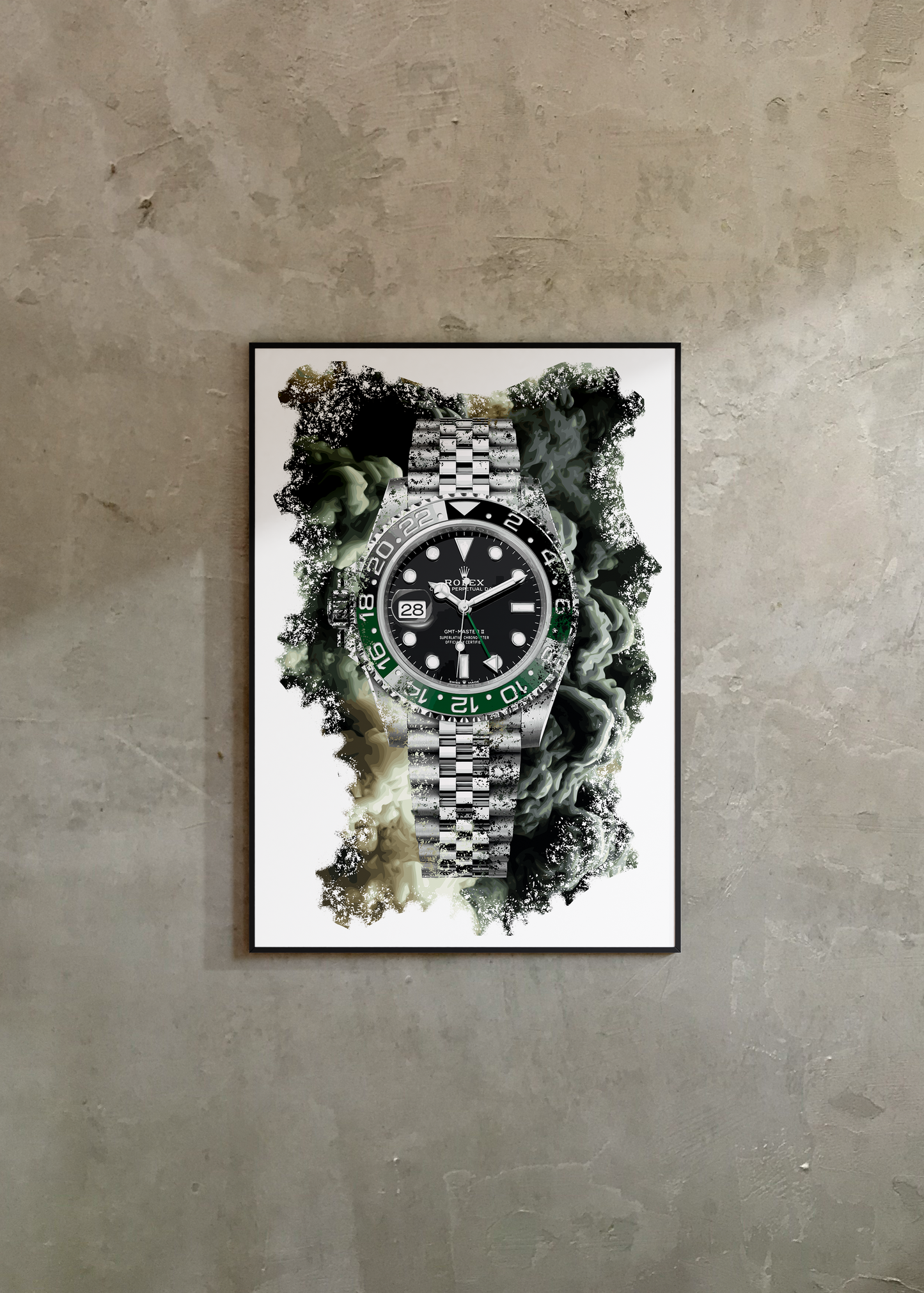 GMT-Master II Ref. 126720VTNR Watch Art Print Poster