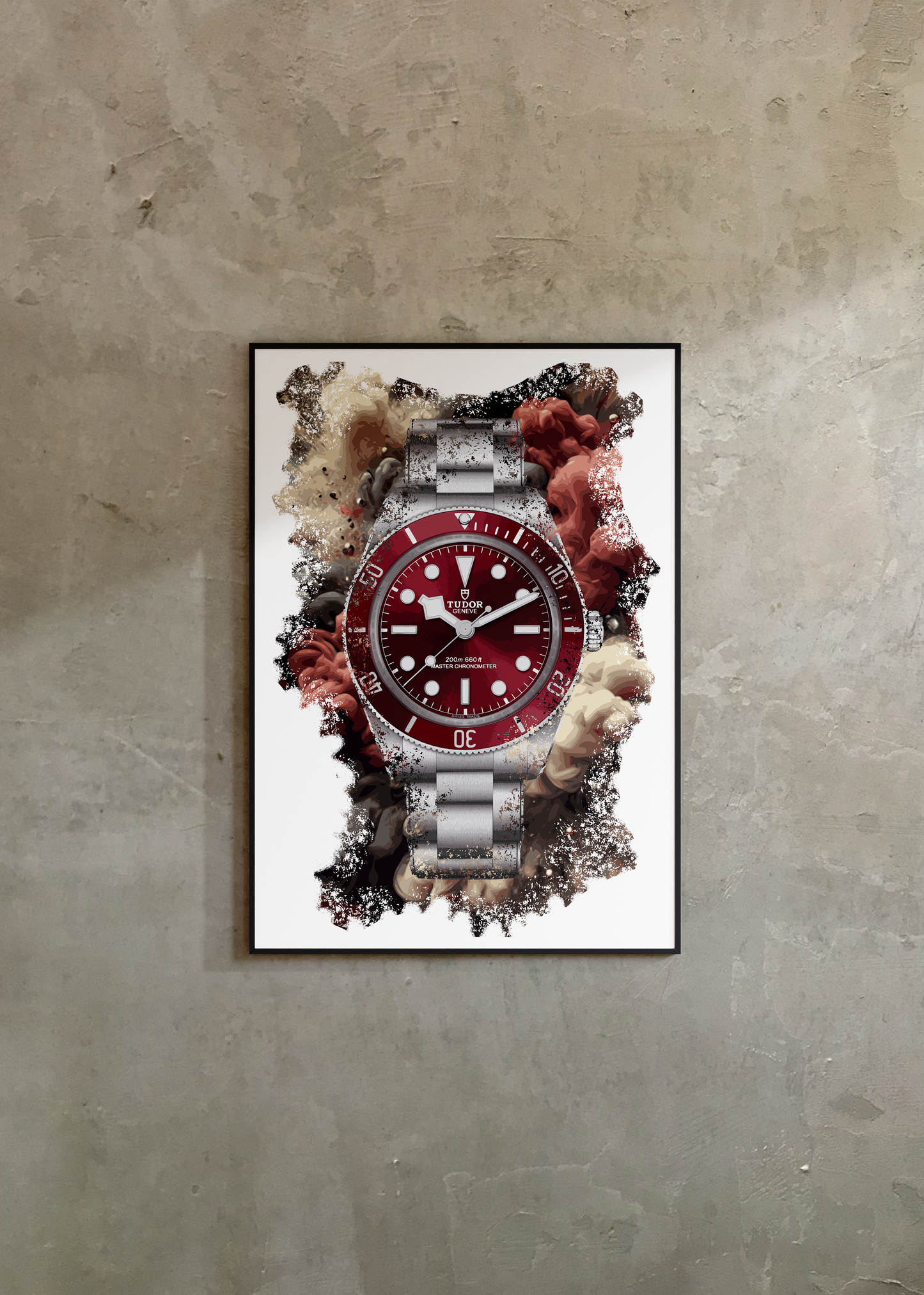 Black Bay Ref. M7939A1A0RU-0001 Watch Art Print Poster