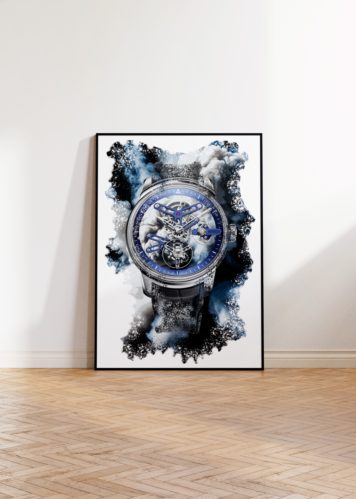 U20 Ultra-Skeleton Tourbillon Ref. 0TCAB.U01A Watch Art Print Poster