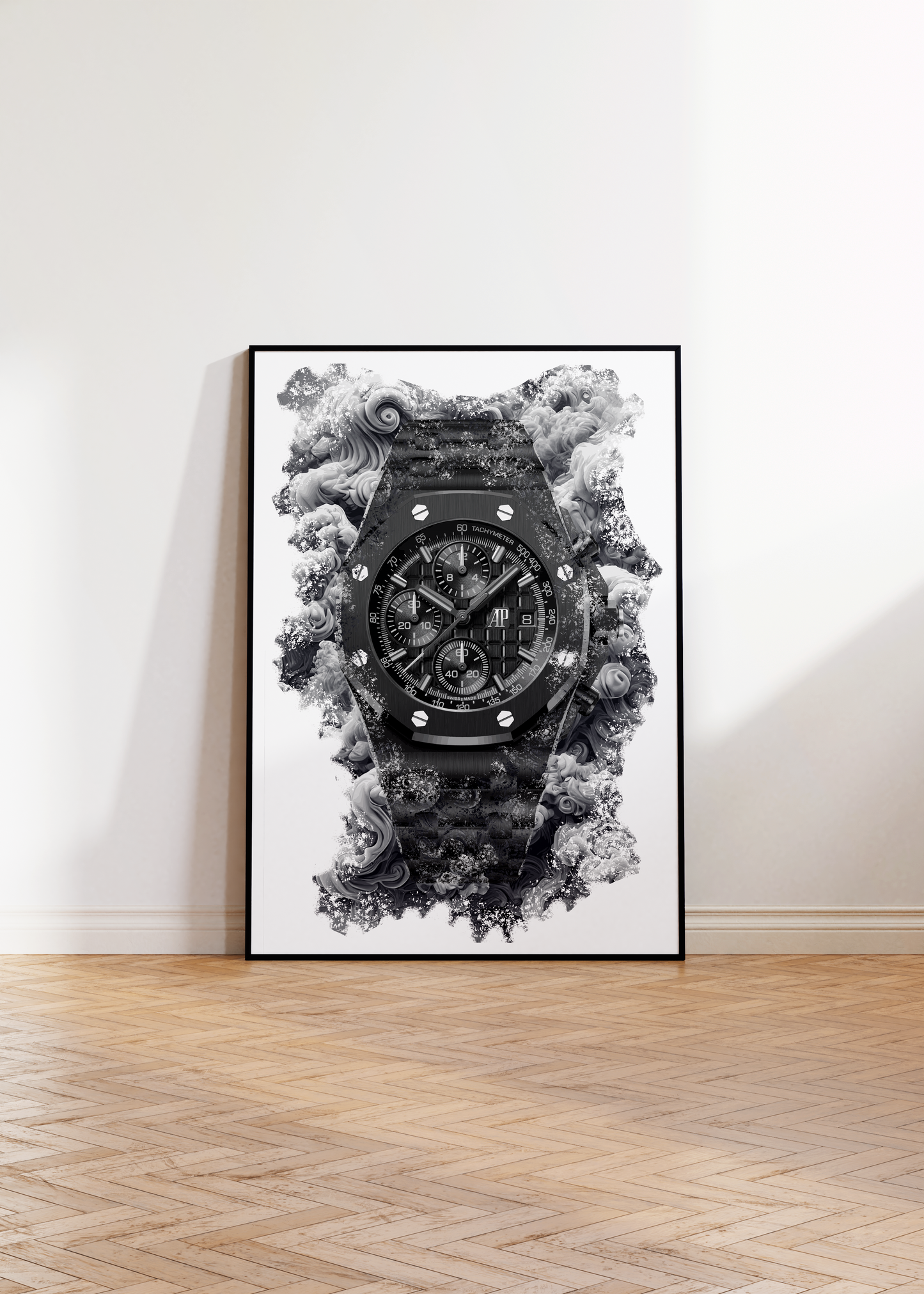 Royal Oak Offshore Selfwinding Chronograph Ref. 26238CE.OO.1300CE.02 Watch Art Print Poster