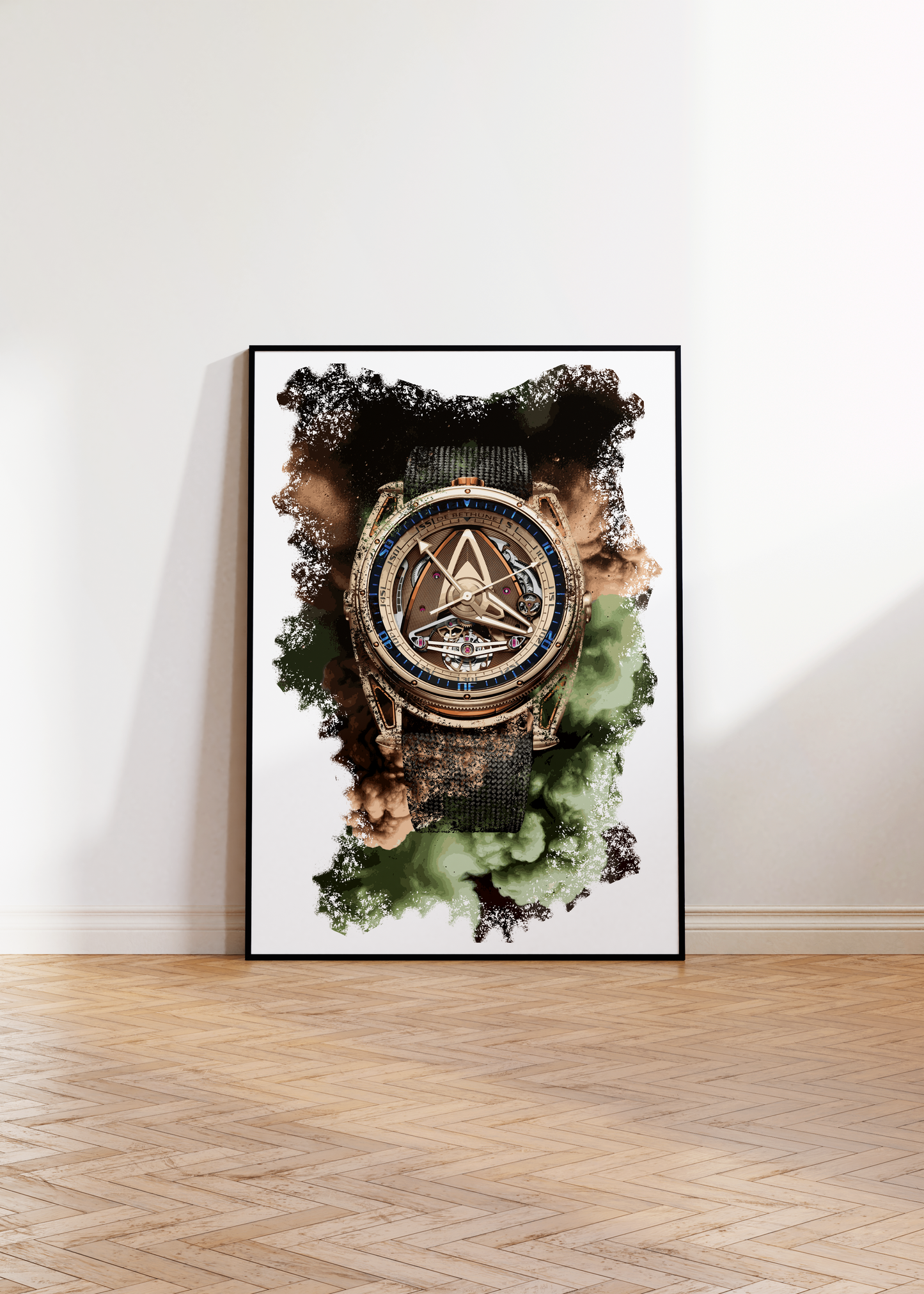 DB28GS “Yellow Submarine” Ref. DB28GFV2Y Watch Art Print Poster