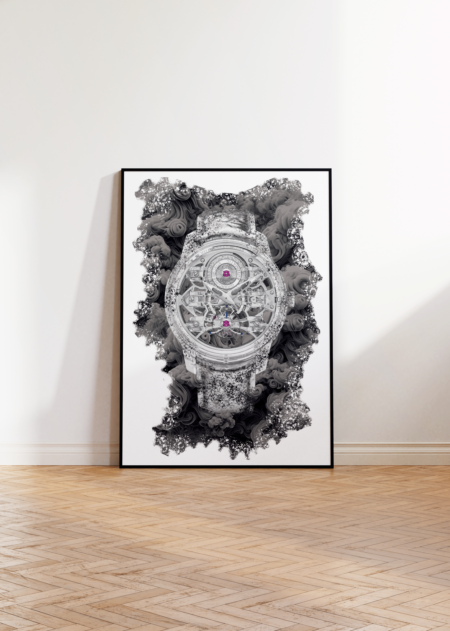 Bridges Quasar Light Ref. 99295-43-001-BA6A Watch Art Print Poster