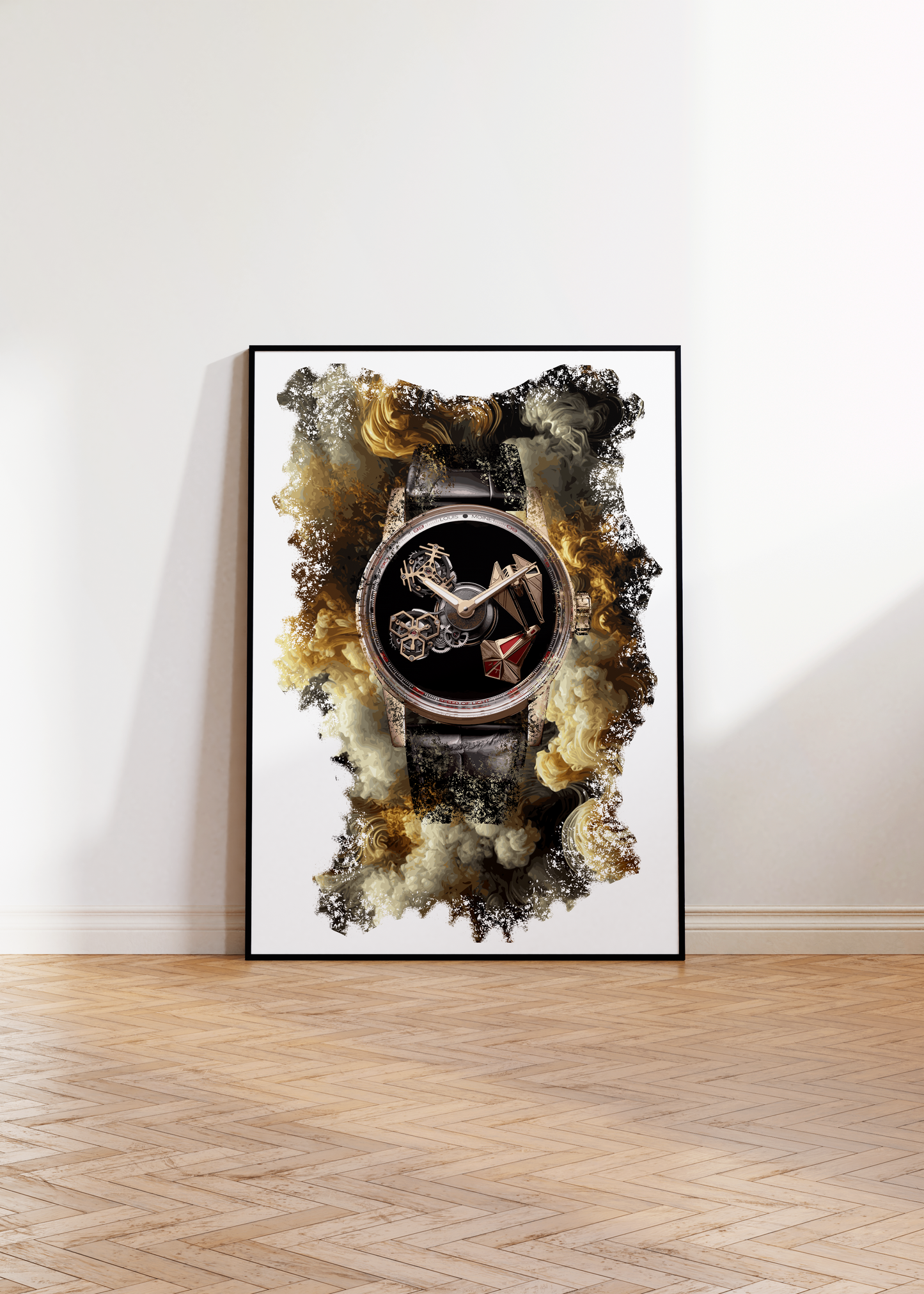Space Revolution Ref. LM-104.50.50 Watch Art Print Poster