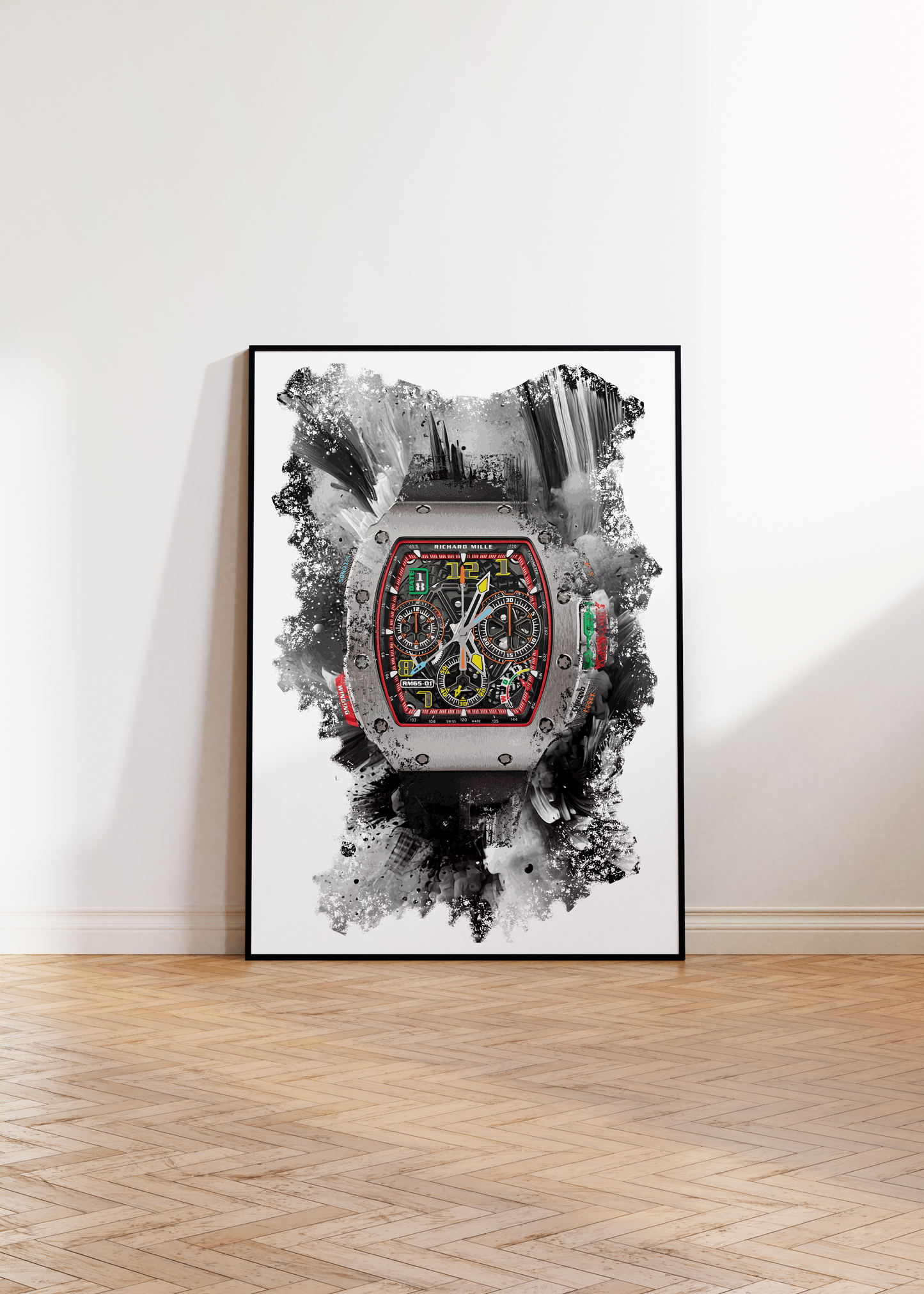 RM 65-01 Watch Art Print Poster