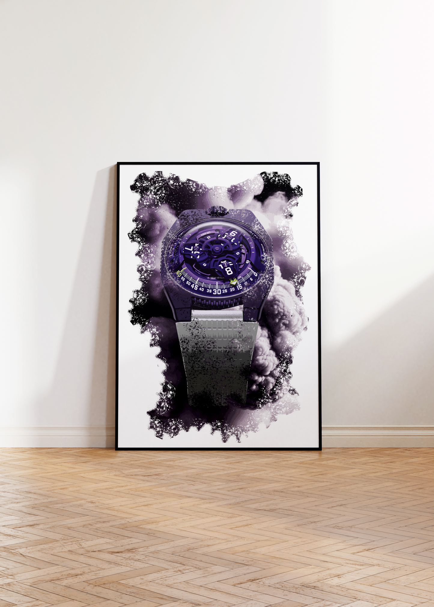 UR-100V UltraViolet Watch Art Print Poster