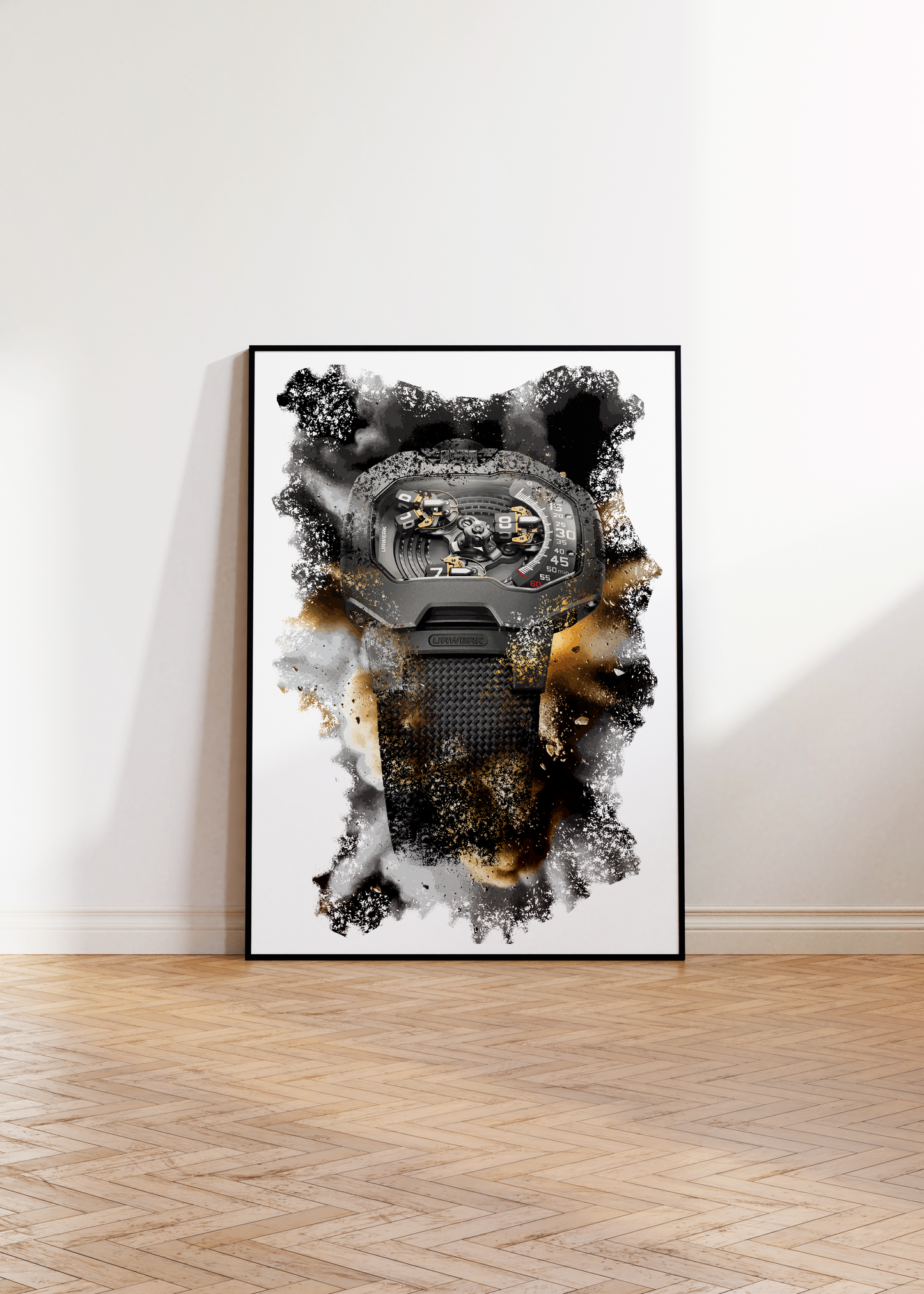 UR-120 AKA Spock Watch Art Print Poster