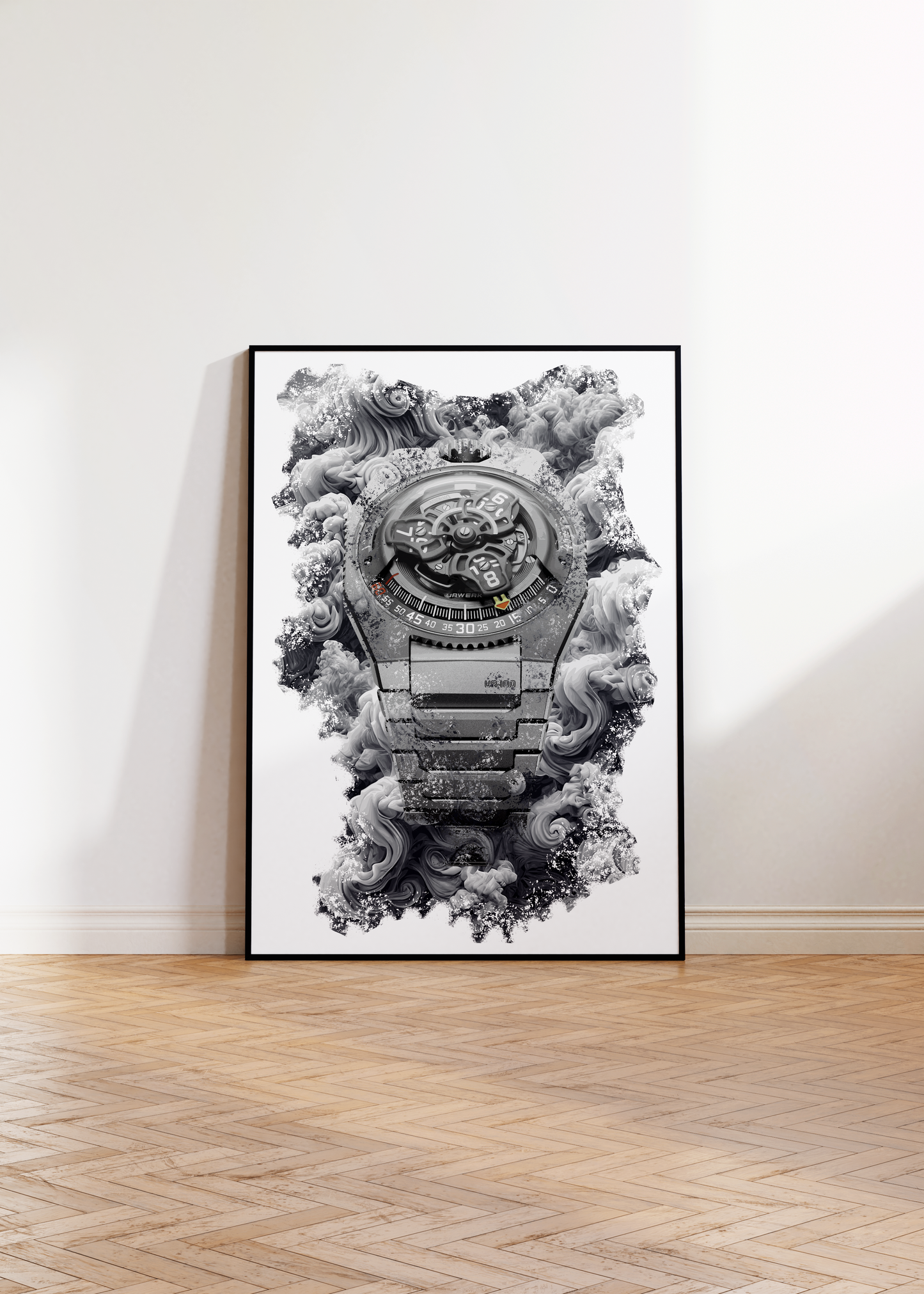 UR-100V Magic T Watch Art Print Poster