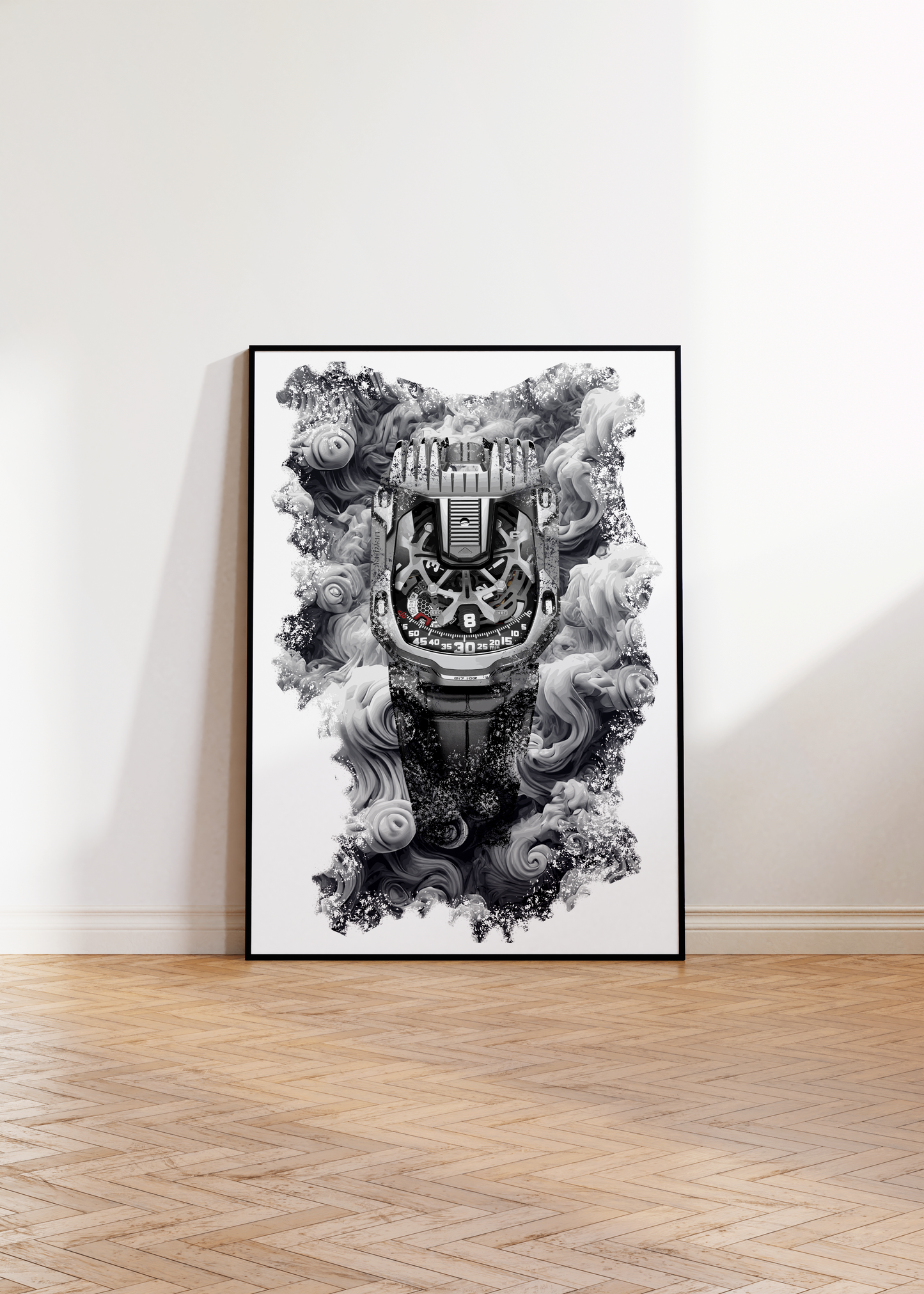 UR-105 CT Iron Watch Art Print Poster