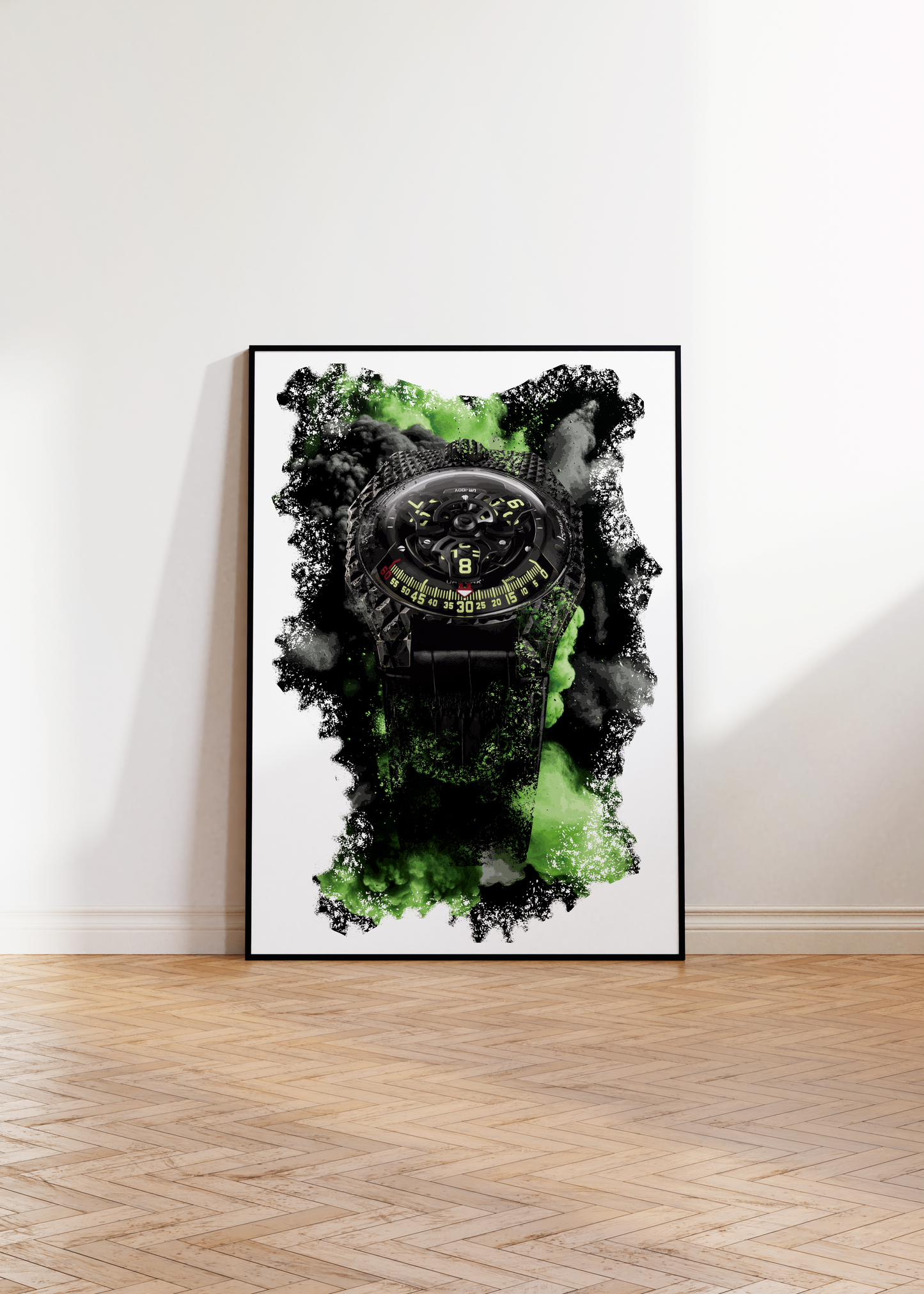 UR-105 CT Iron Watch Art Print Poster