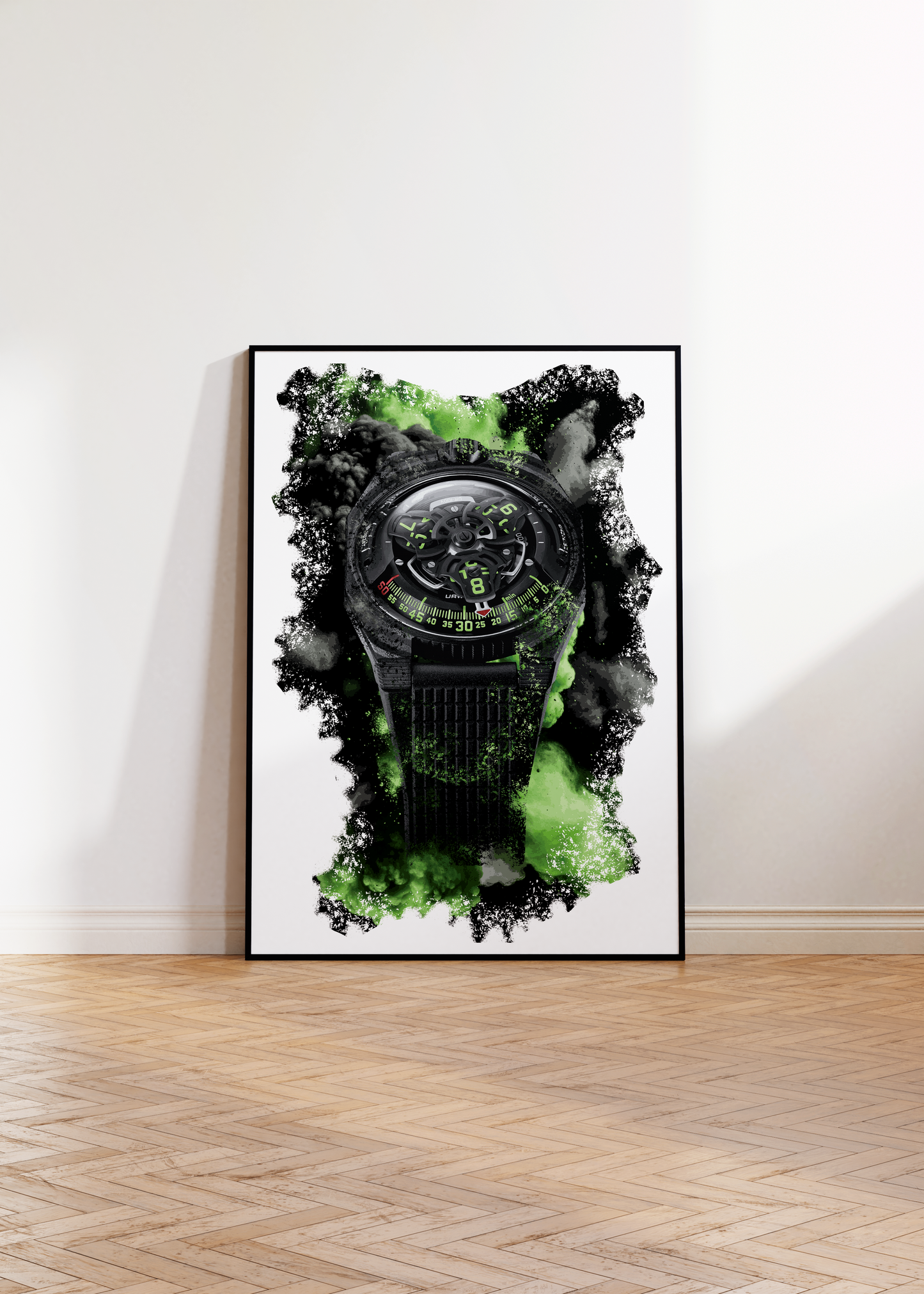 UR-100V C52 Watch Art Print Poster