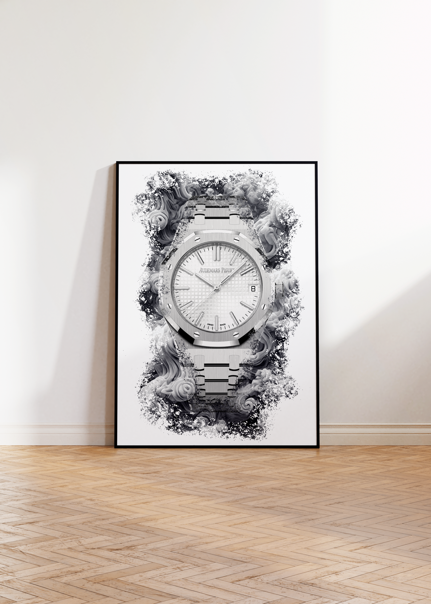 Royal Oak Ref. 15510ST.OO.1320ST.08 Watch Art Print Poster