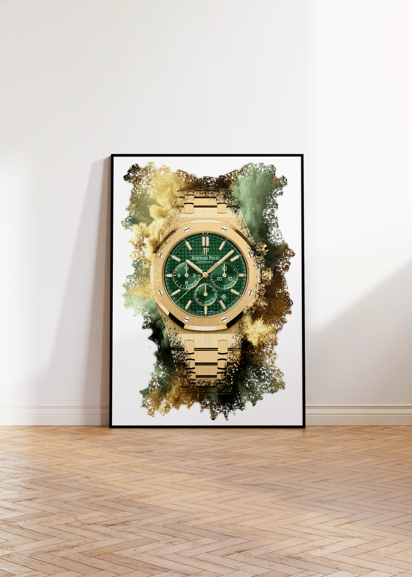 Royal Oak Ref. 26331BA.OO.1220BA.02 Watch Art Print Poster