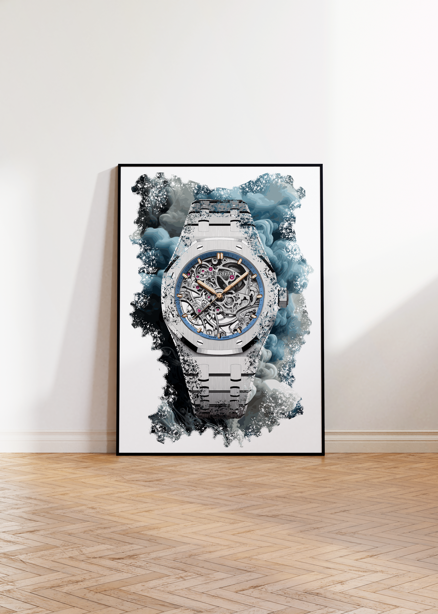 Royal Oak Ref. 15467BC.OO.1256BC.01 Watch Art Print Poster