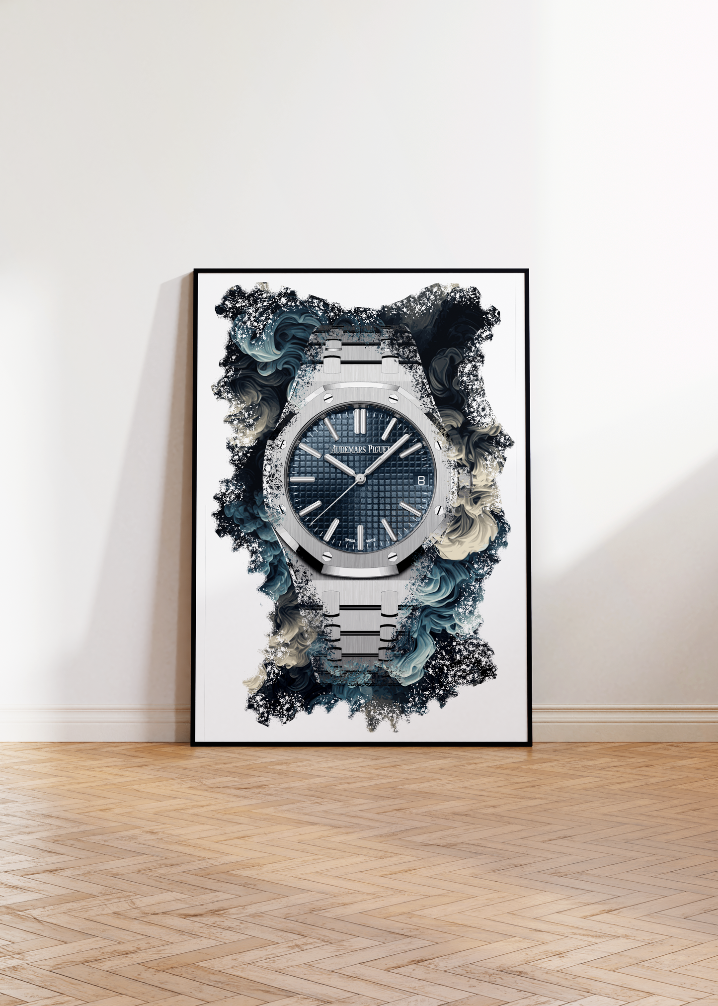 Royal Oak Ref. 15510ST.OO.1320ST.06 Watch Art Print Poster