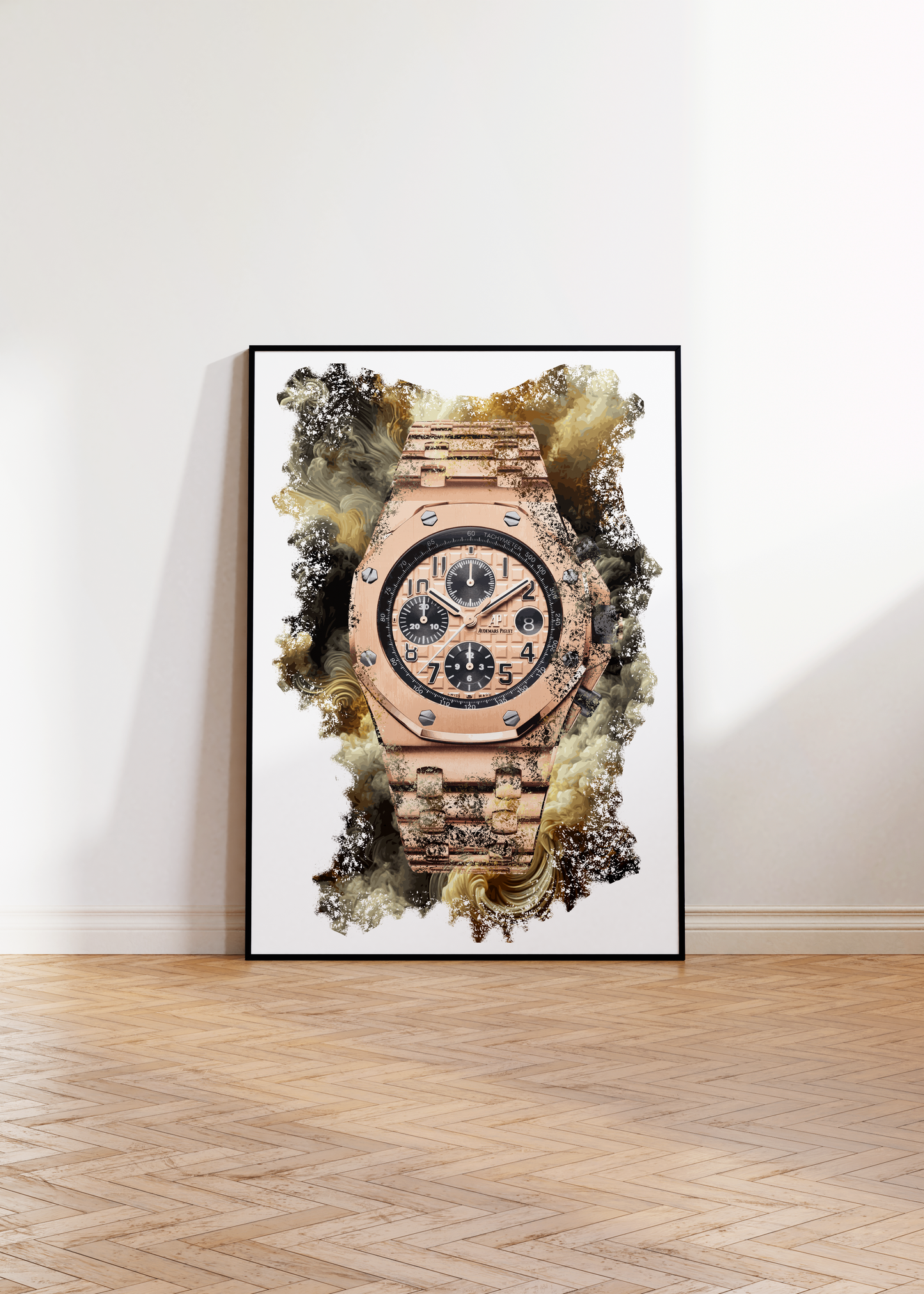 Royal Oak Offshore Chronograph Ref. 26470OR.OO.1000OR.01 Watch Art Print Poster