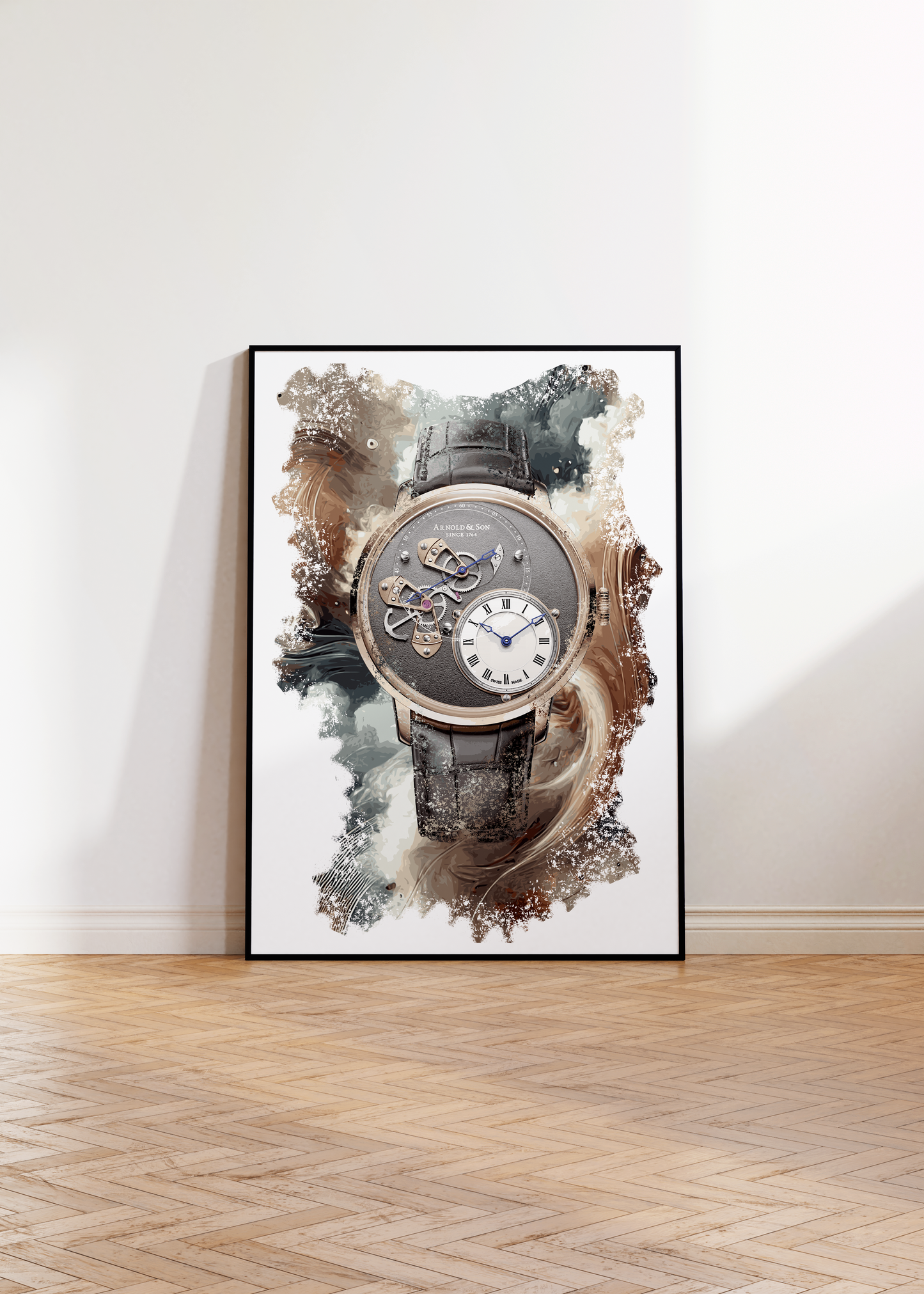 DSTB Gold Ref. 1ATAR.S010A.C120A Watch Art Print Poster