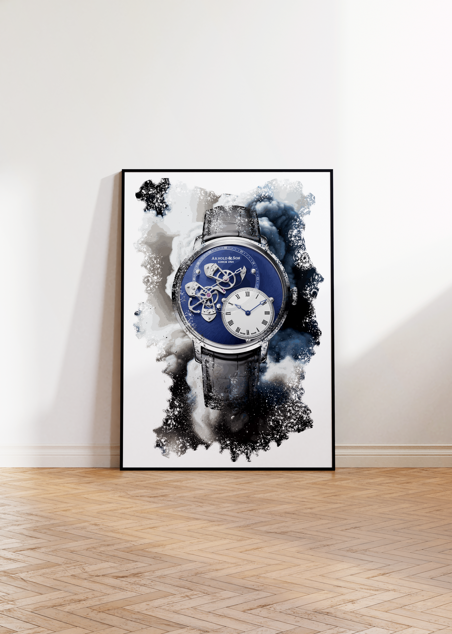 DSTB Steel Ref. 1ATAS.U01A.C121S Watch Art Print Poster