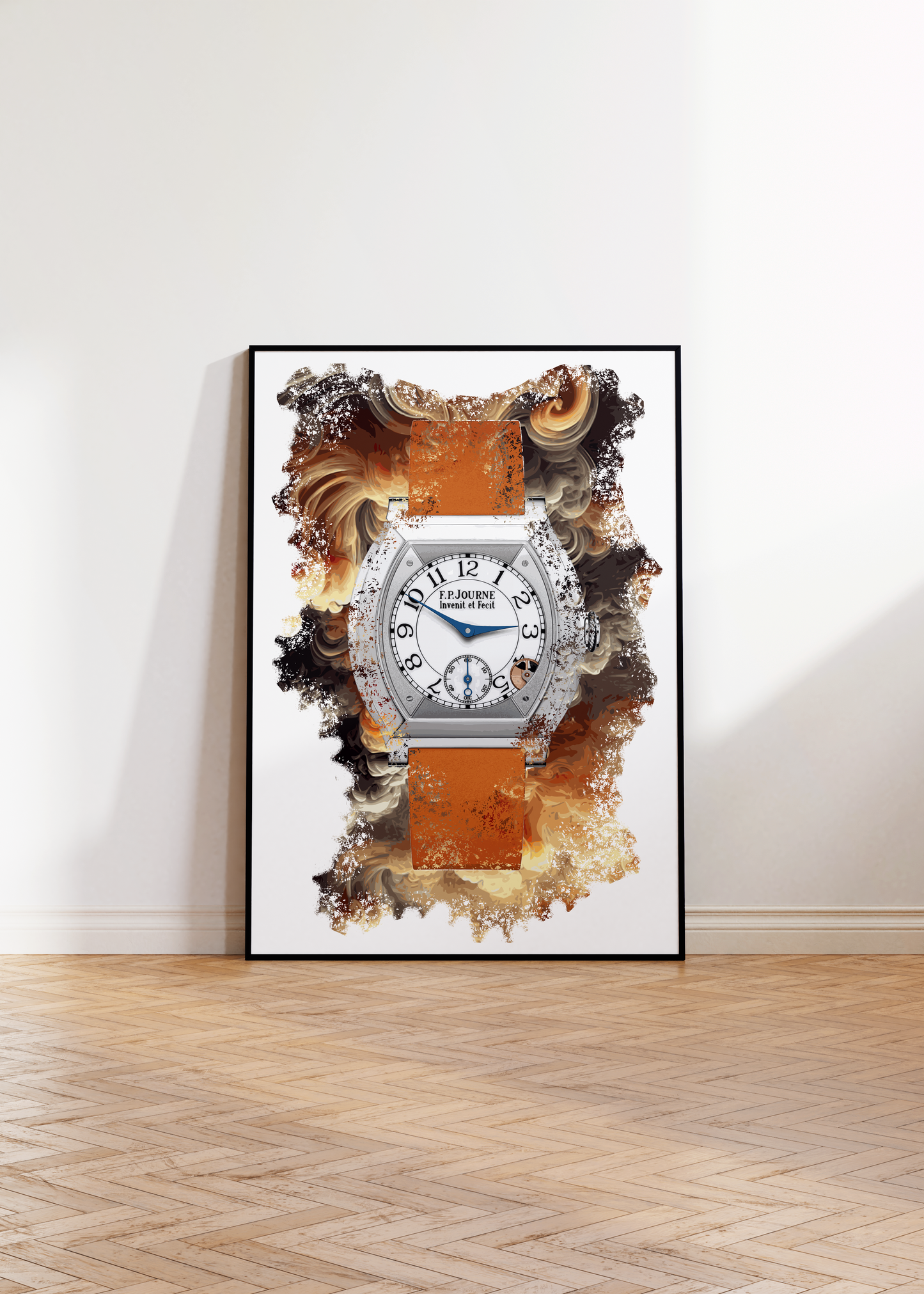 élégante 40 Watch Art Print Poster