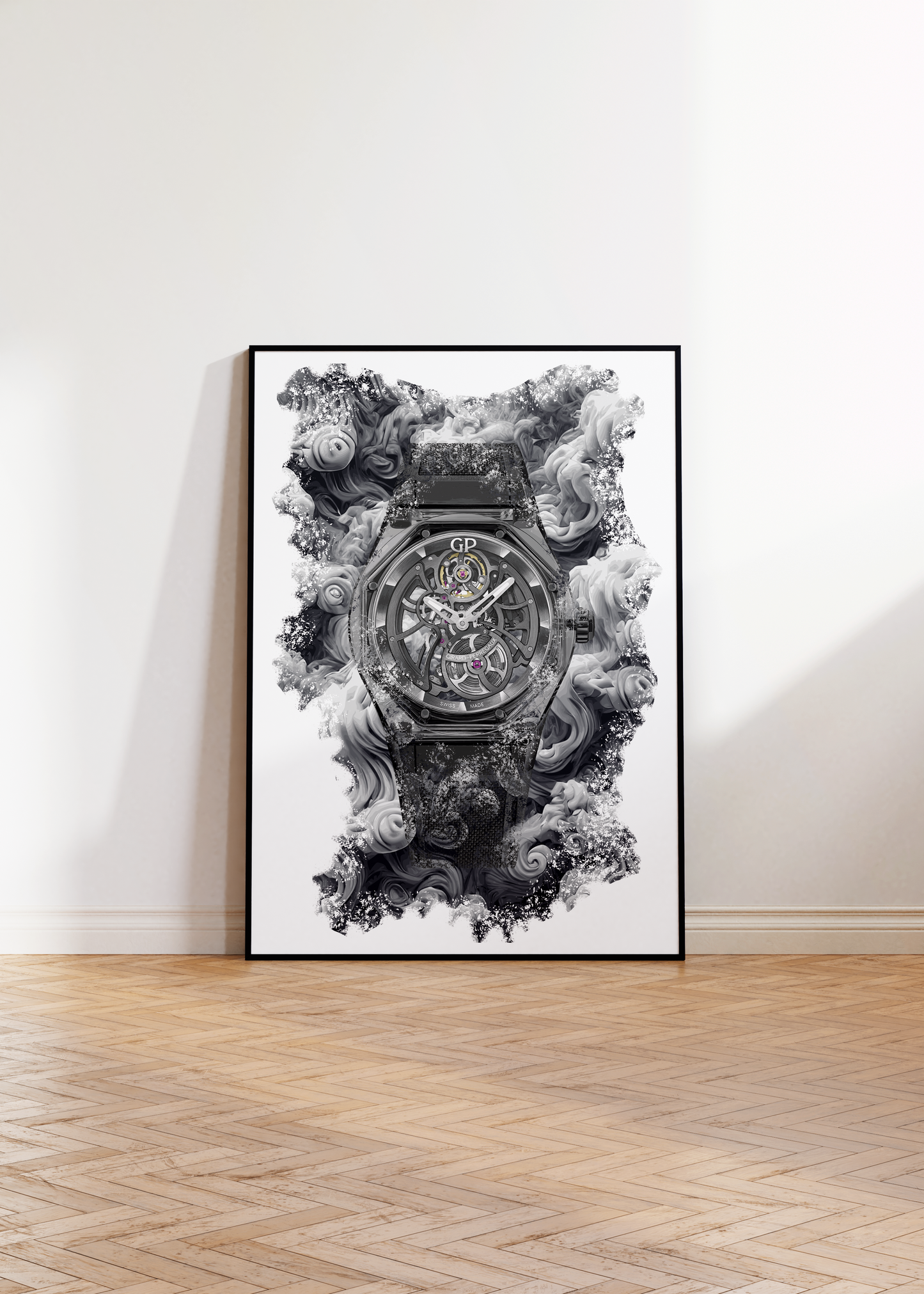 Laureato Absolute Light & Shade Ref. 81071-43-2022-1CX Watch Art Print Poster