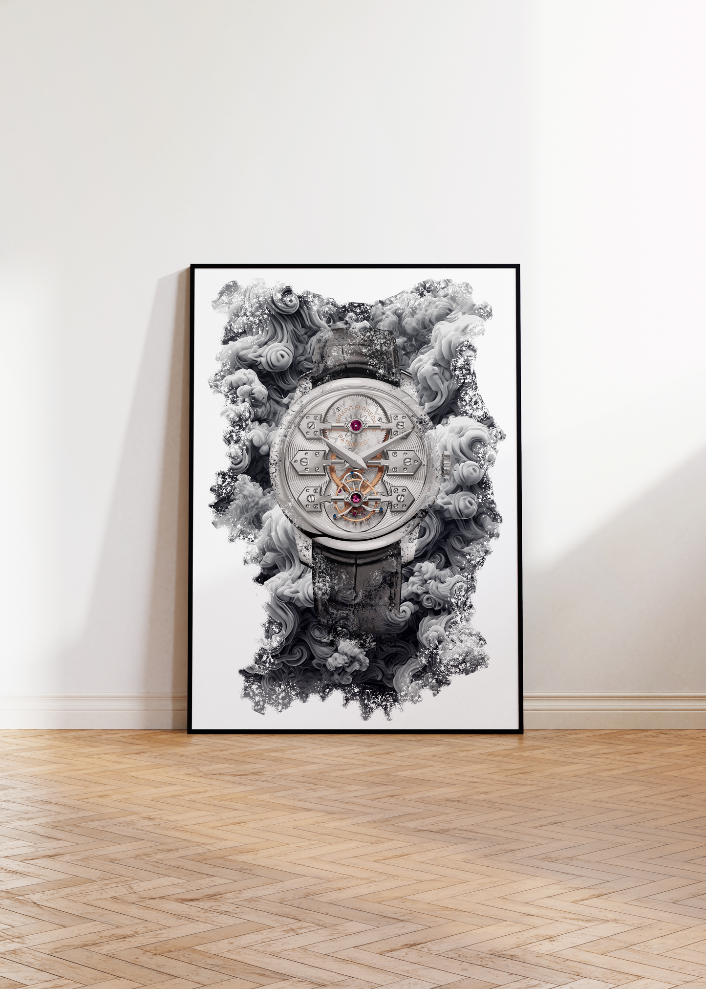 Bridges La Esmeralda Tourbillon Ref. 99275-53-000-BA6E Watch Art Print Poster