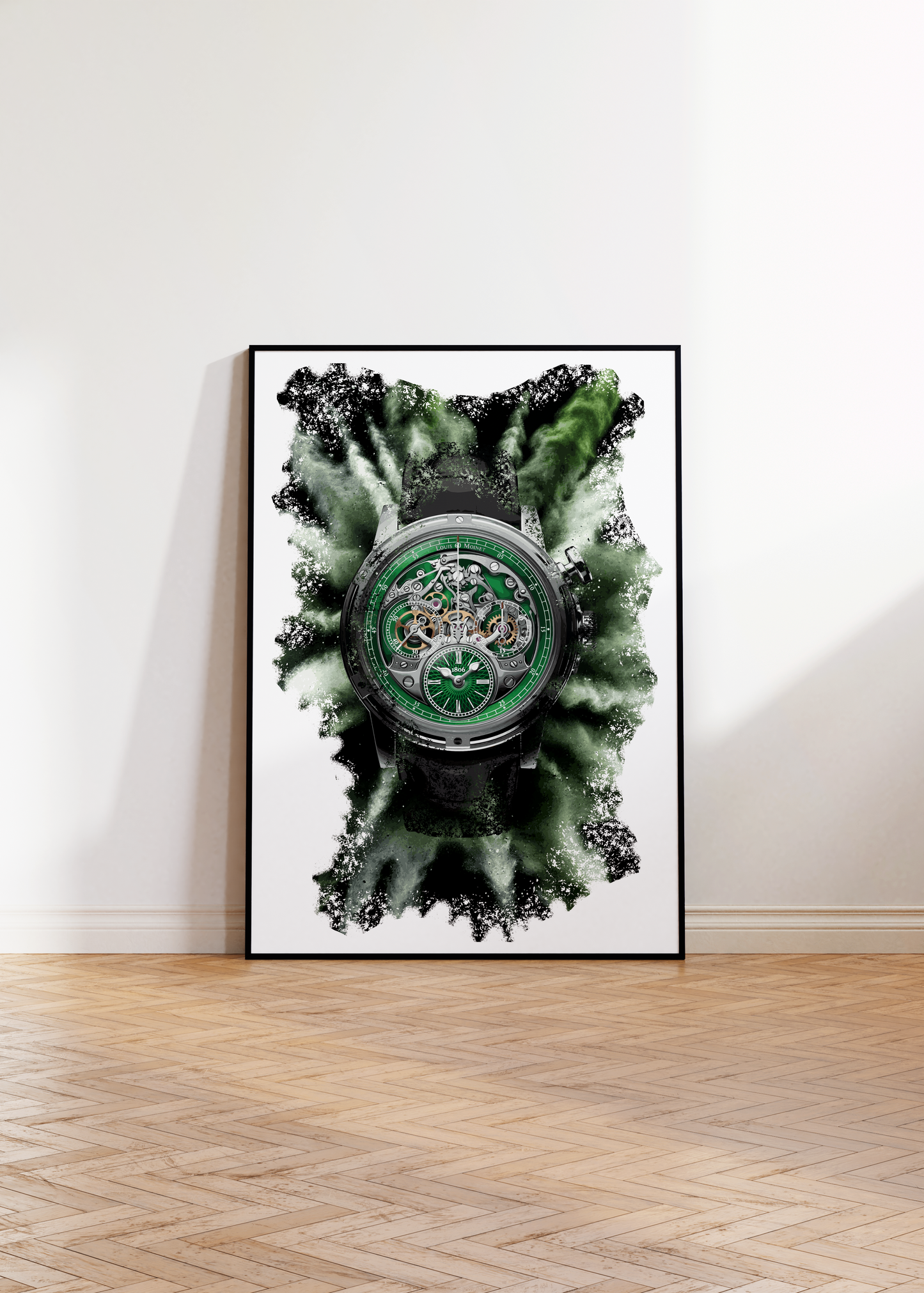 Memoris Ref. LM-54.70.35 Watch Art Print Poster