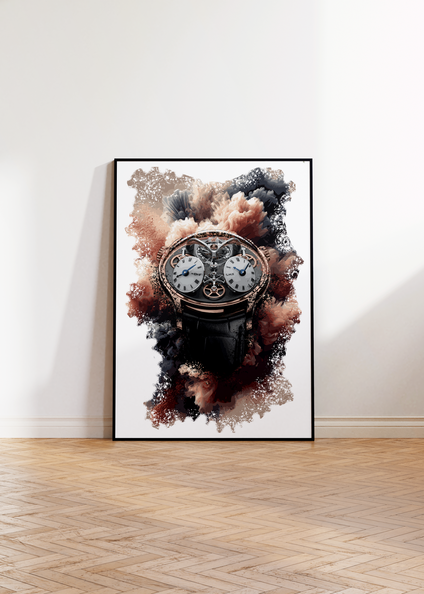 LMX Ref. 08.RL.B Watch Art Print Poster