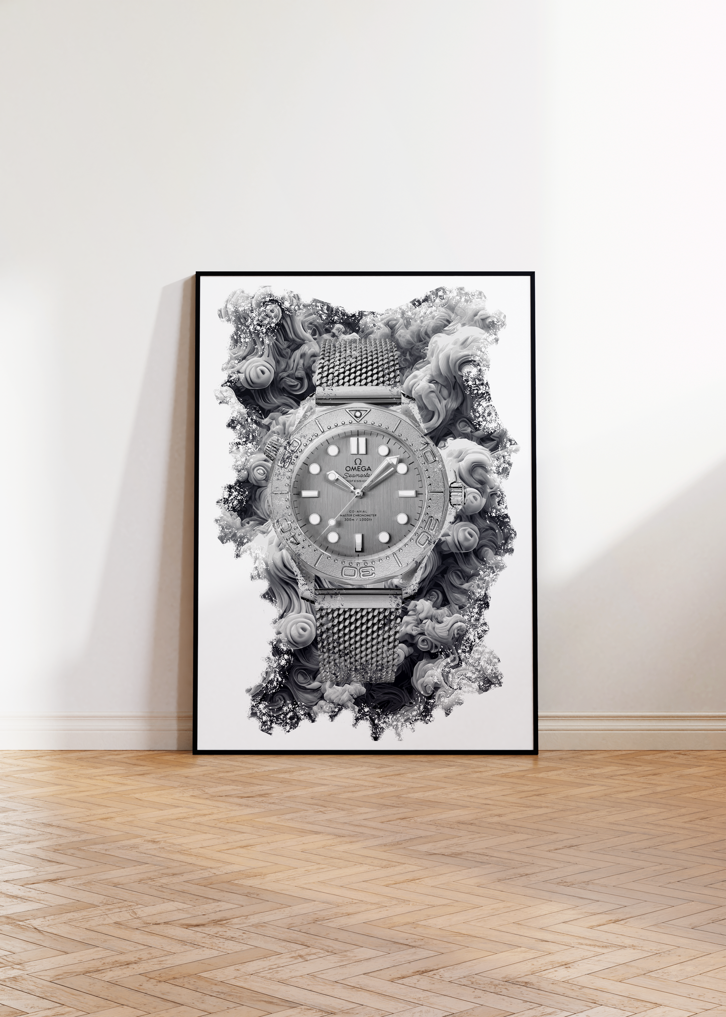 Seamaster Diver Ref. 210.30.42.20.06.002 Watch Art Print Poster