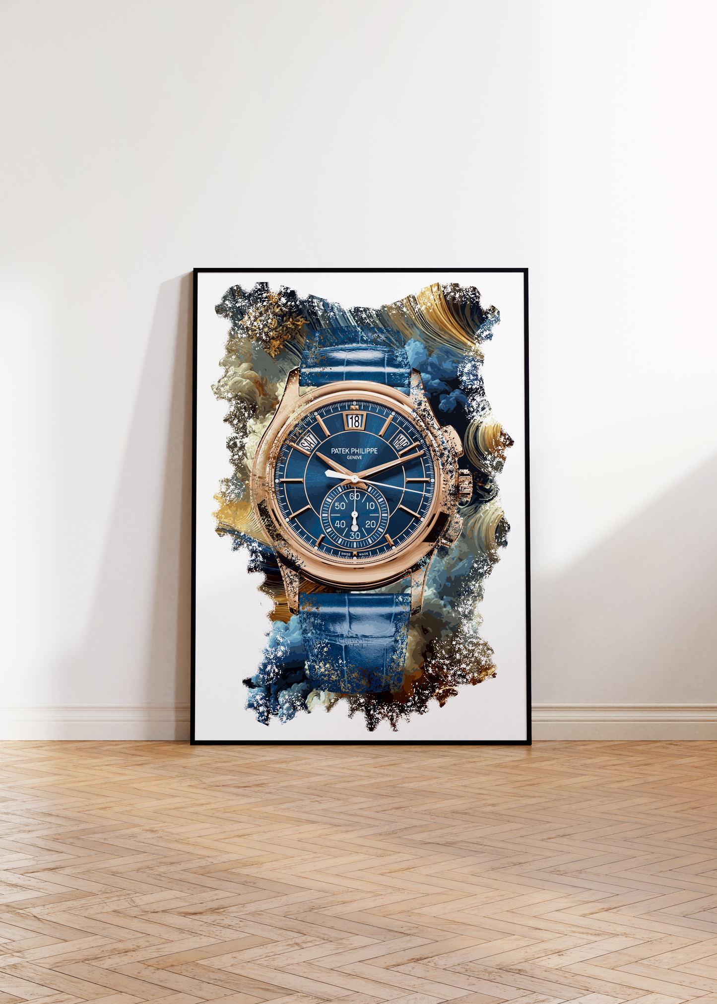 Complications Flyback Chronograph, Annual Calendar Ref. 5905R-010 Watch Art Print Poster