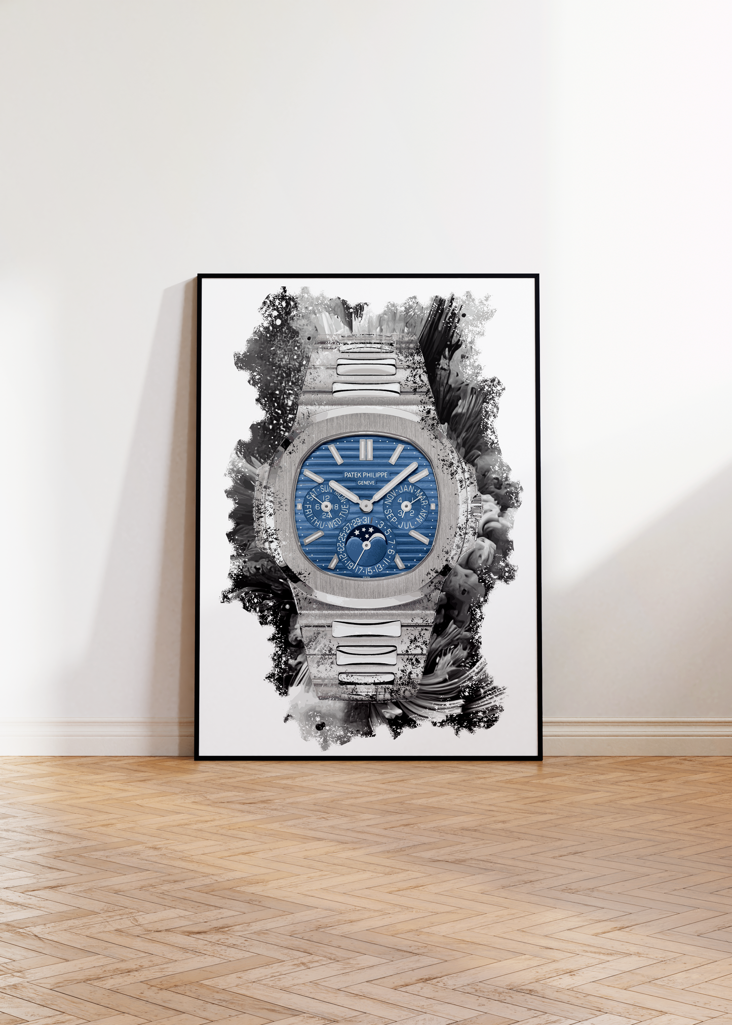 Nautilus Ref. 5740/1G Watch Art Print Poster