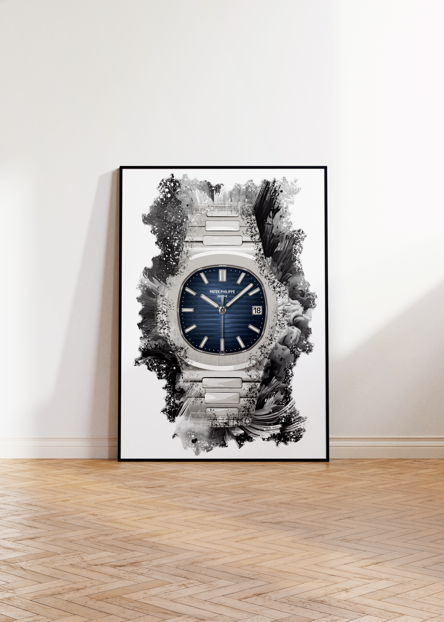 Nautilus Ref. 5811/1G Watch Art Print Poster