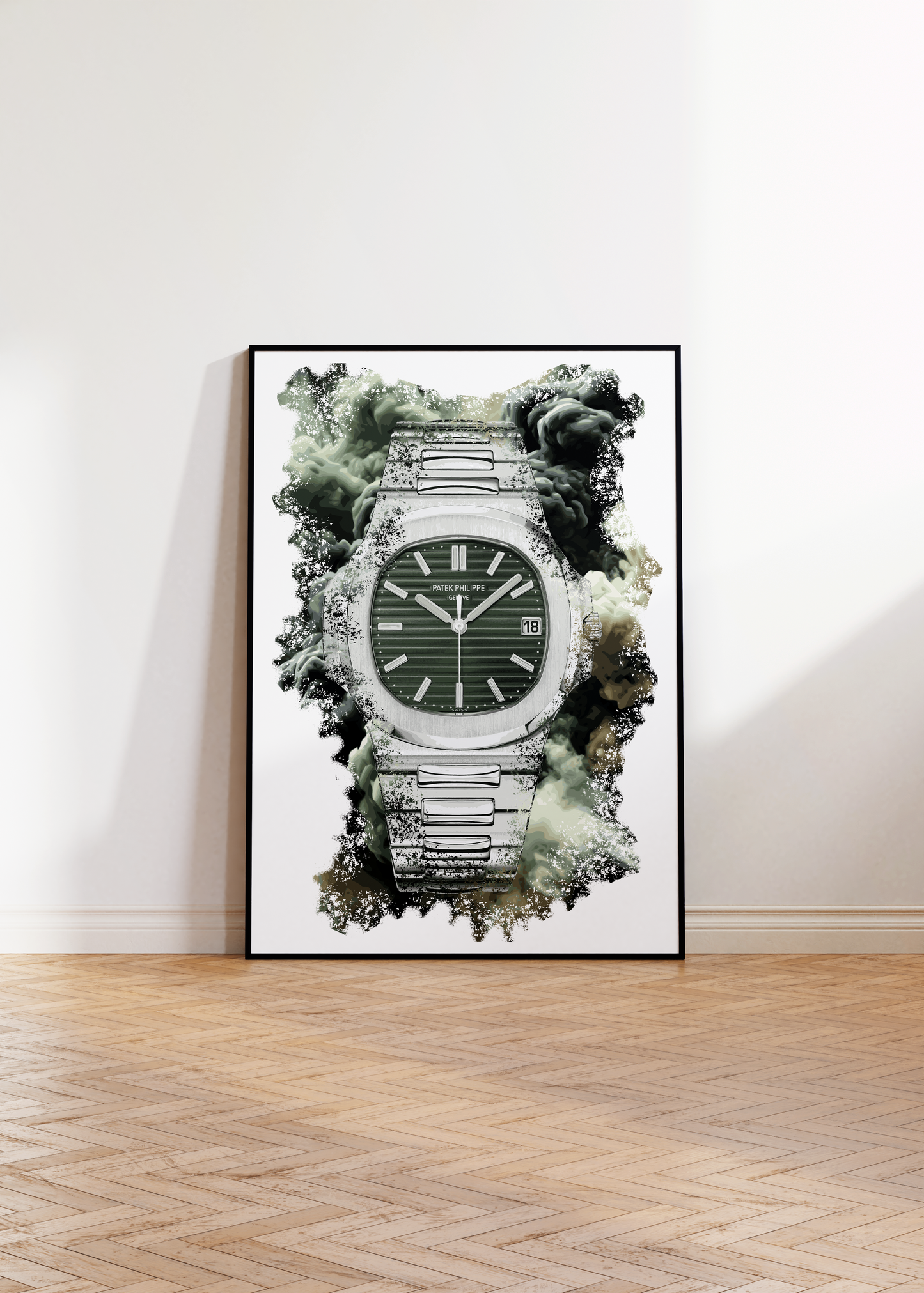 Nautilus Ref. 5711/1A-014 Watch Art Print Poster