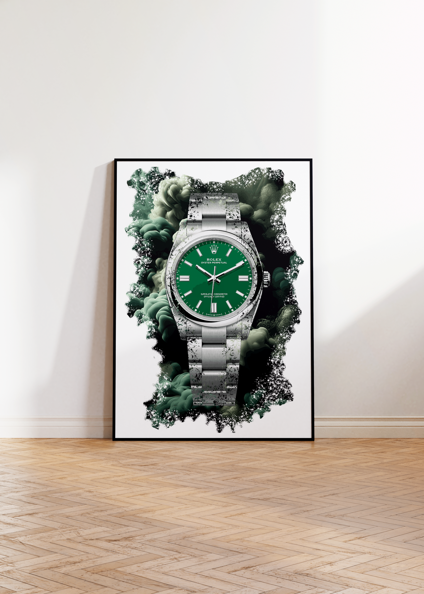 Oyster Perpetual Ref. 126000 Watch Art Print Poster