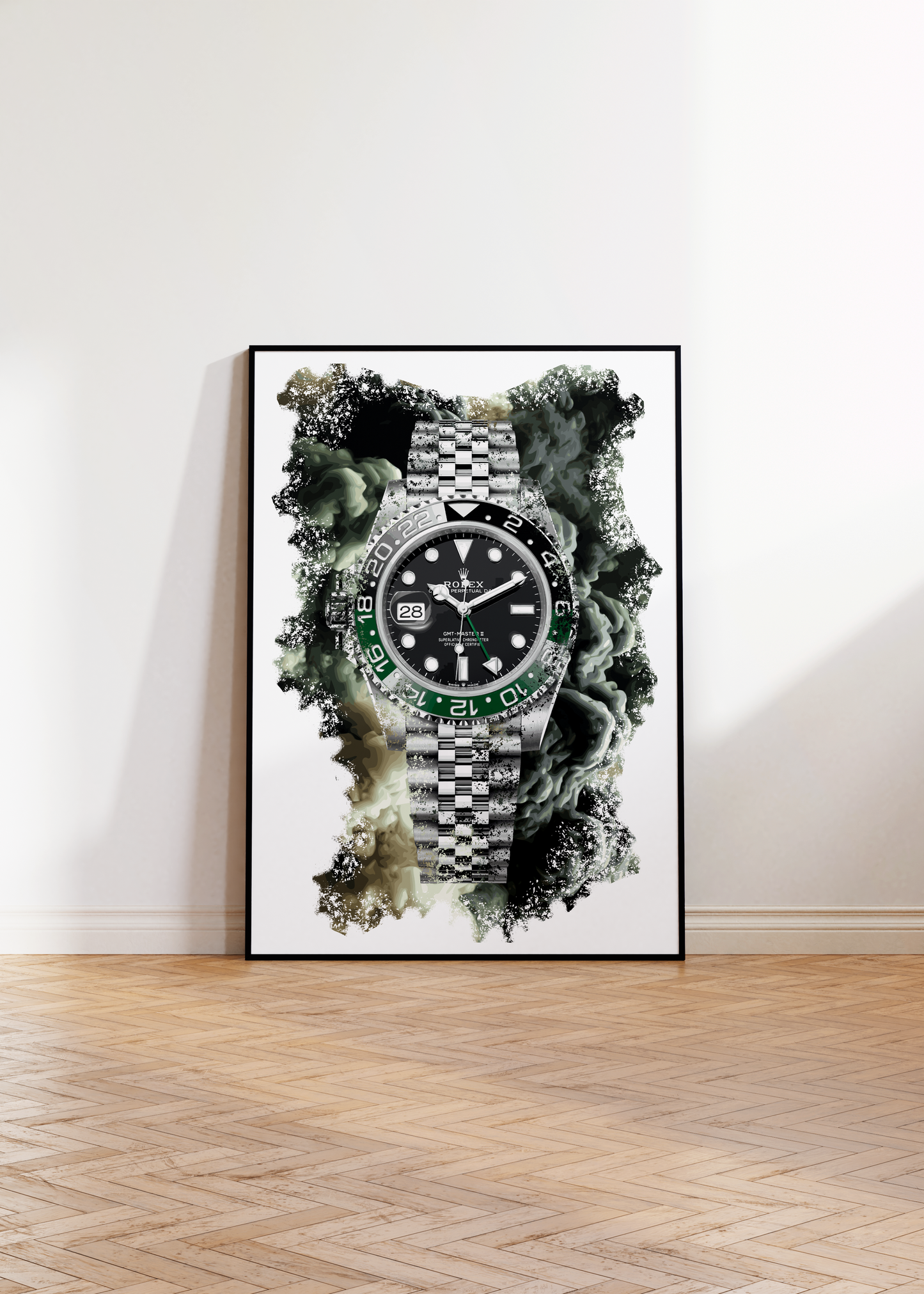 GMT-Master II Ref. 126720VTNR Watch Art Print Poster