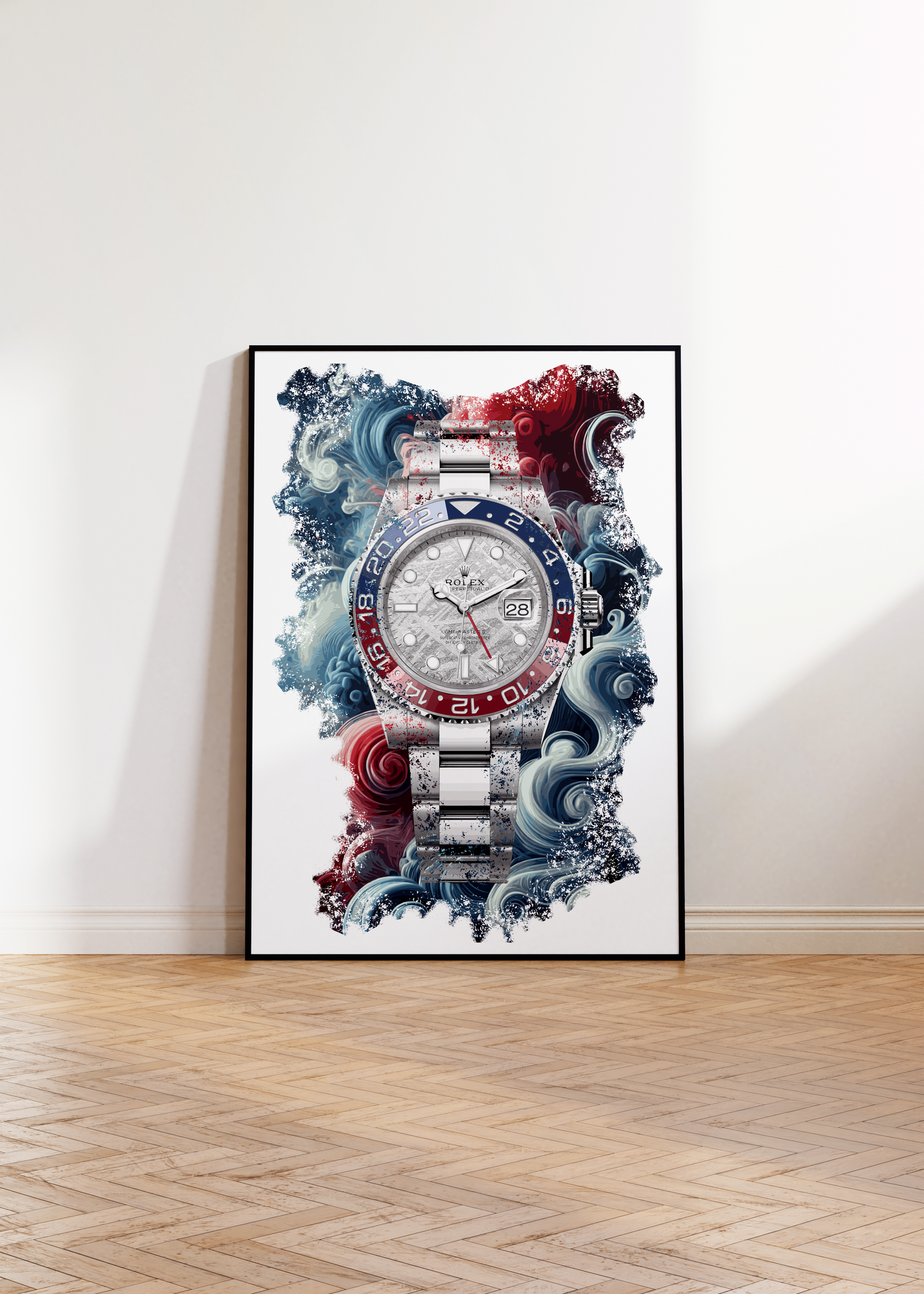 GMT-Master II Ref. 126719BLRO Watch Art Print Poster