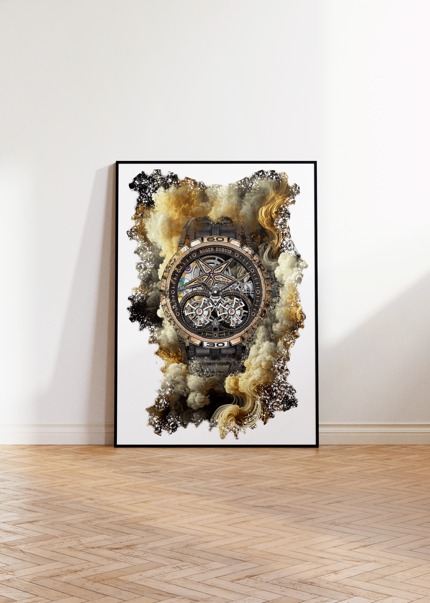Excalibur Spider Carbon Ref. RDDBEX0674 Watch Art Print Poster