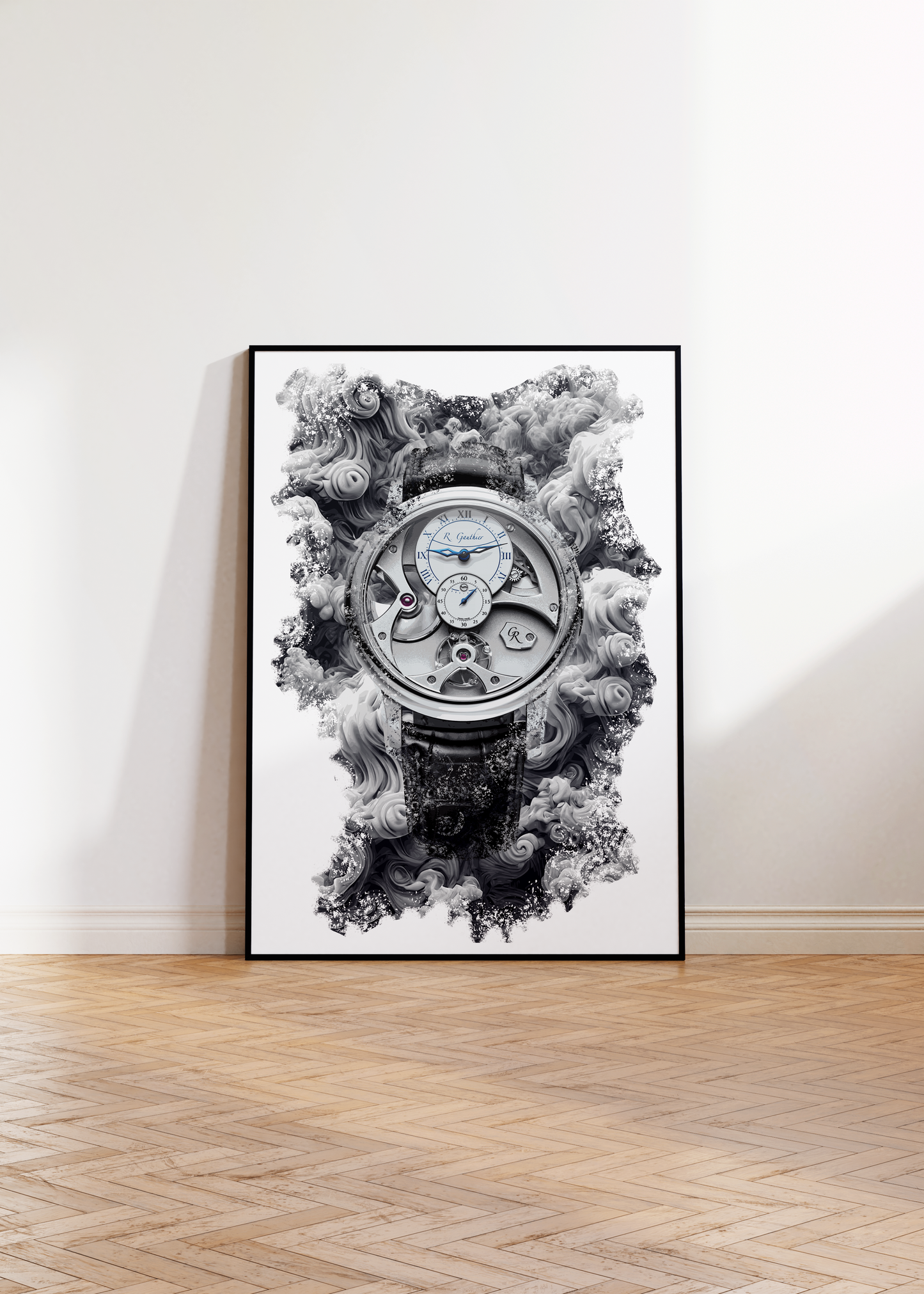 Insight Micro-rotor Platinum Ref. MON00300 Watch Art Print Poster