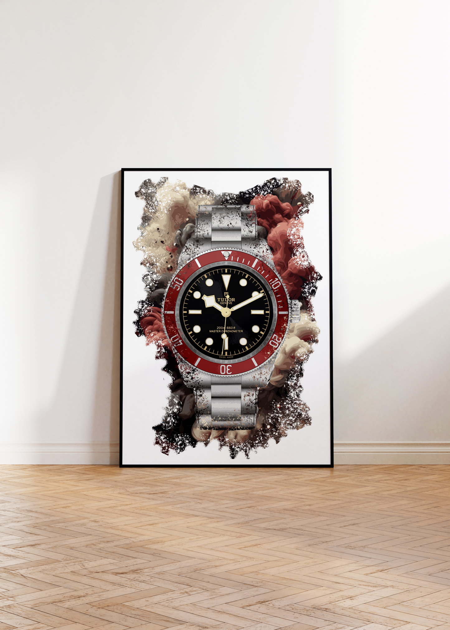 Black Bay Ref. M7941A1A0RU-0001 Watch Art Print Poster