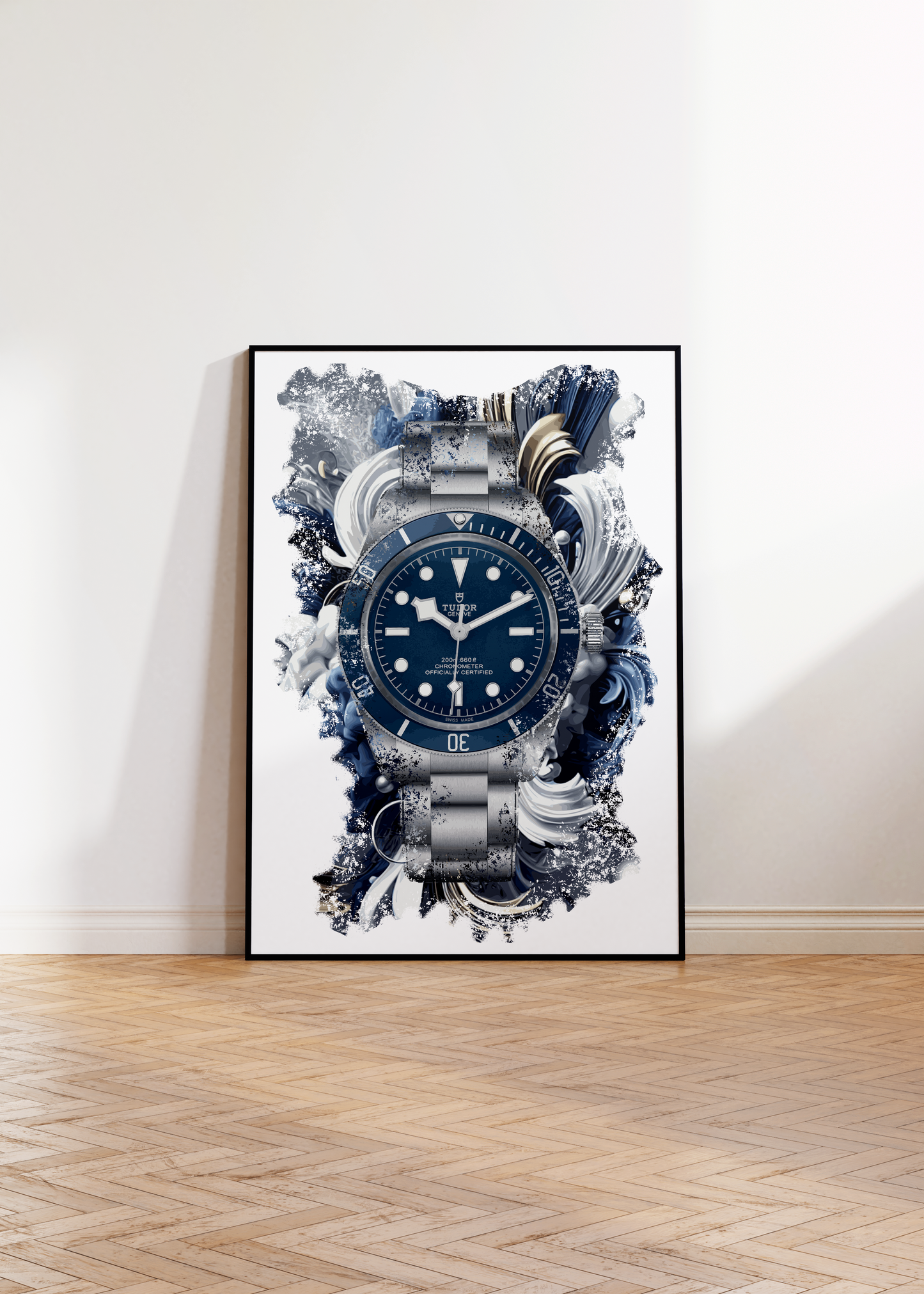 Black Bay Fifty-Eight Ref. M79030B-0001 Watch Art Print Poster