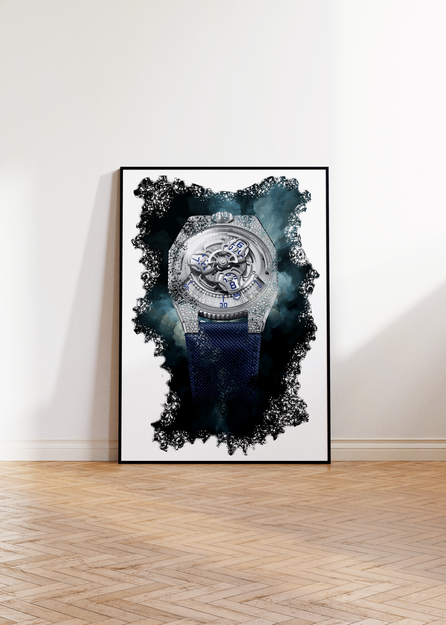 UR-100V Stardust Watch Art Print Poter