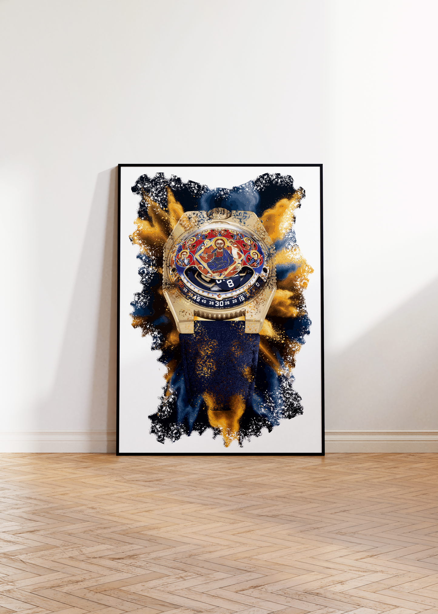 UR-100V Time and Culture III Watch Art Print Poster