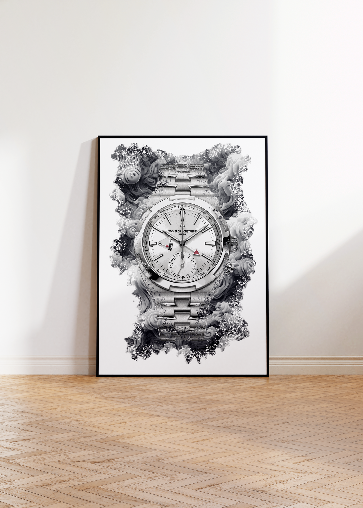 Overseas Dual Time Ref. 7900V/110A-B333 Watch Art Print Poster